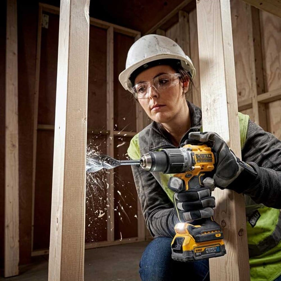 Dewalt DCD805E2T Power Stack Darbeli Şarjlı Matkap 18V 1.7AH | dewdepo