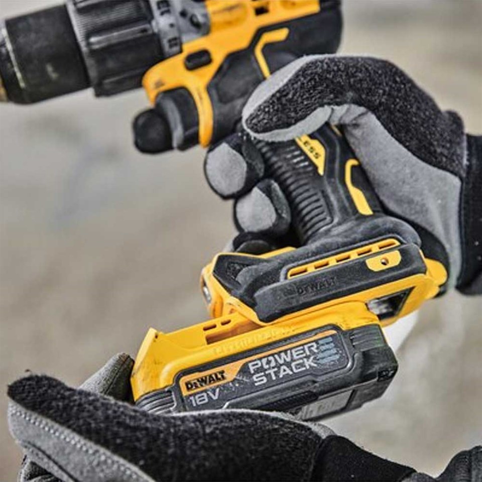 Dewalt DCD805E2T Power Stack Darbeli Şarjlı Matkap 18V 1.7AH | dewdepo