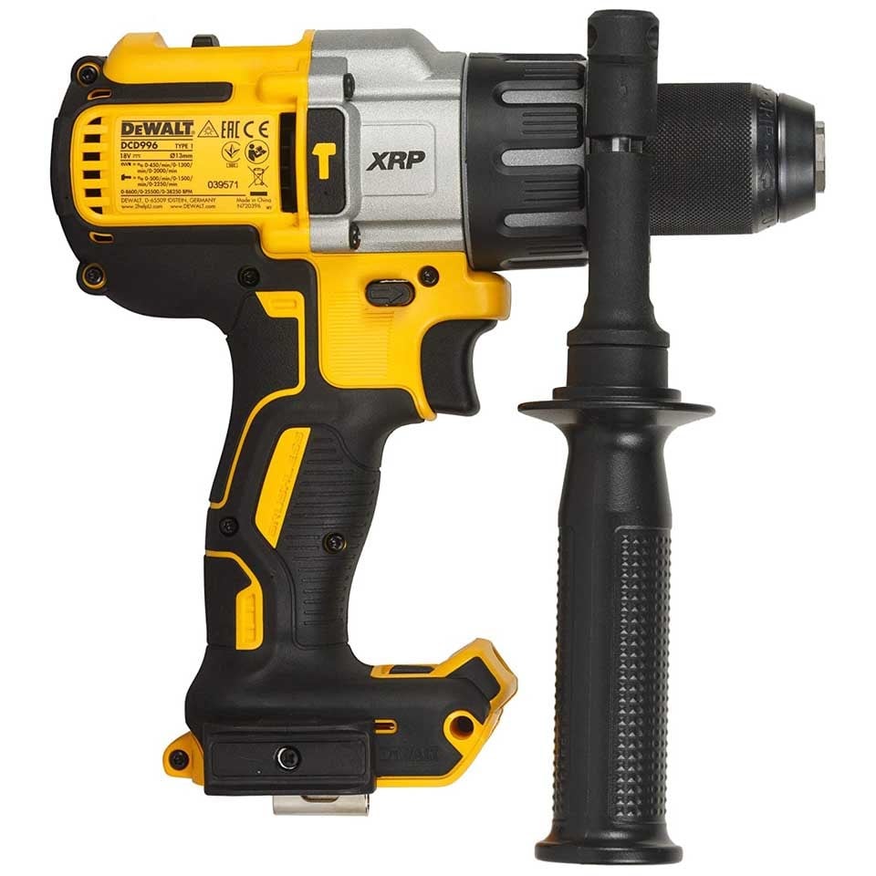 Dewalt DCD996NT Darbeli Şarjlı Matkap Aküsüz