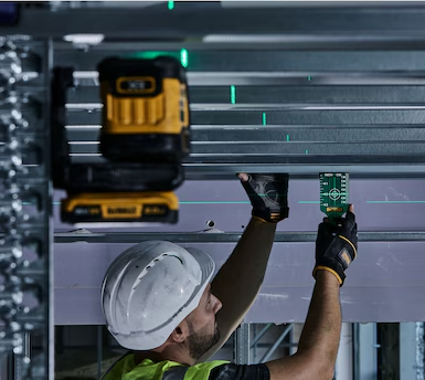Dewalt DCLE34021N Yeşil Çapraz Çizgi Lazer 18v