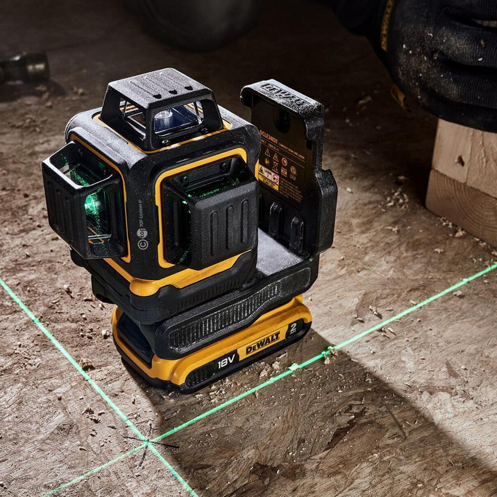 Dewalt DCLE34031D1 Yeşil Lazer Hizalama 3x360 18V