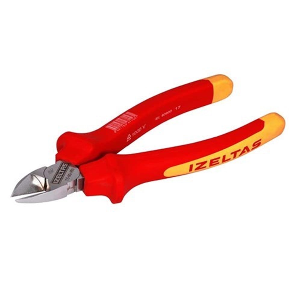 İzeltaş İzoleli Elektrikçi Yan Keski 160 mm