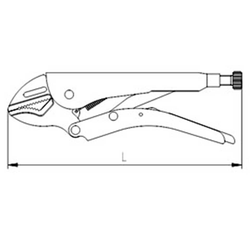 İzeltaş Spesiyal Ayarlı Pense 250mm