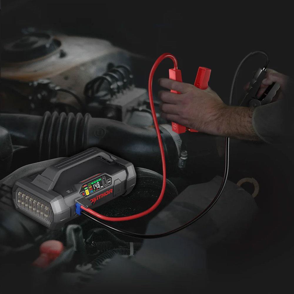 Lokithor APARTX 12V Akıllı Akü Takviye + Pompa + Powerbank + Led Lamba (Akü Dahil Değildir)