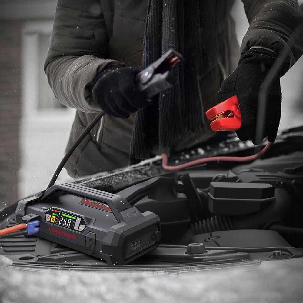 Lokithor APARTX1500 12V 1500Amp Li-Polimer Akıllı Akü Takviye + Pompa + Powerbank + Led Lamba