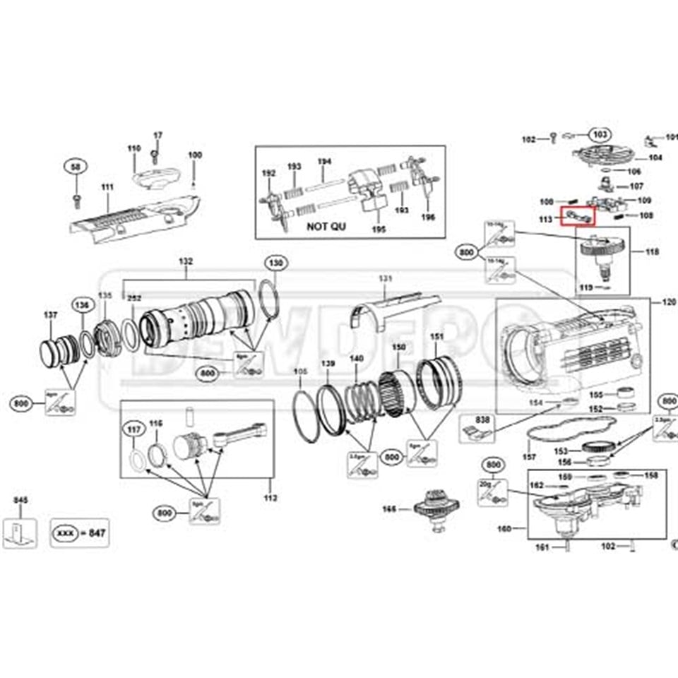 N027970 Dewalt D25762 Vites Tutucu