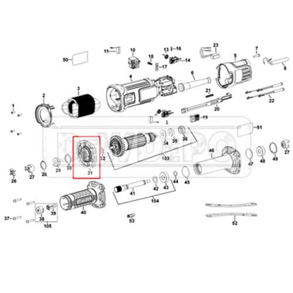 N283650 Dewalt DWE4884 Ara Blok | dewdepo