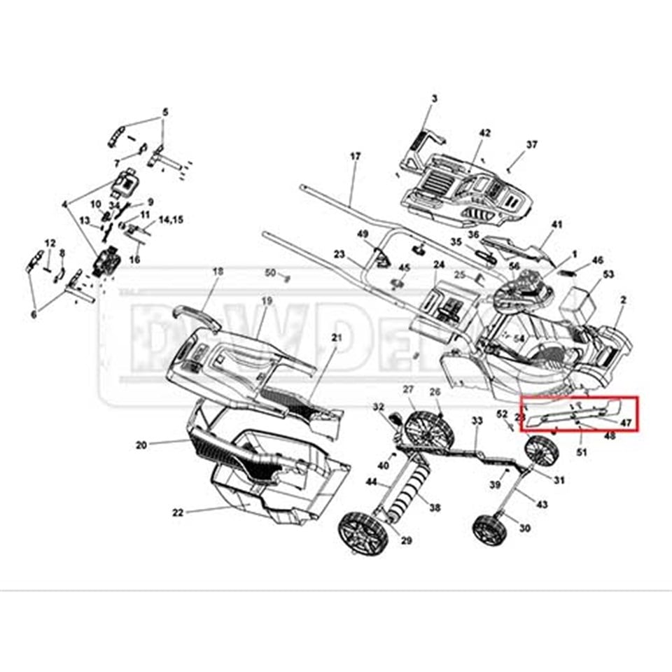 N520728 Black+Decker BEMW481BH Bıçak