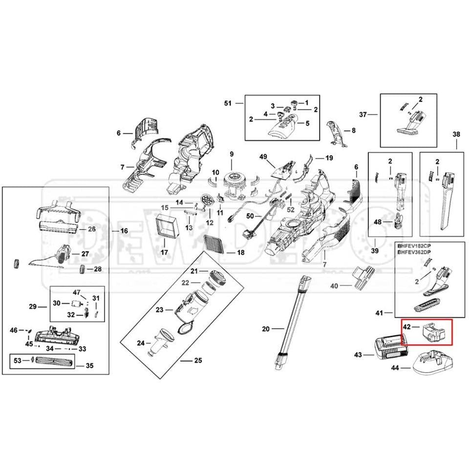 N689726 Black+Decker BHFEV362D Şarj Cihazı
