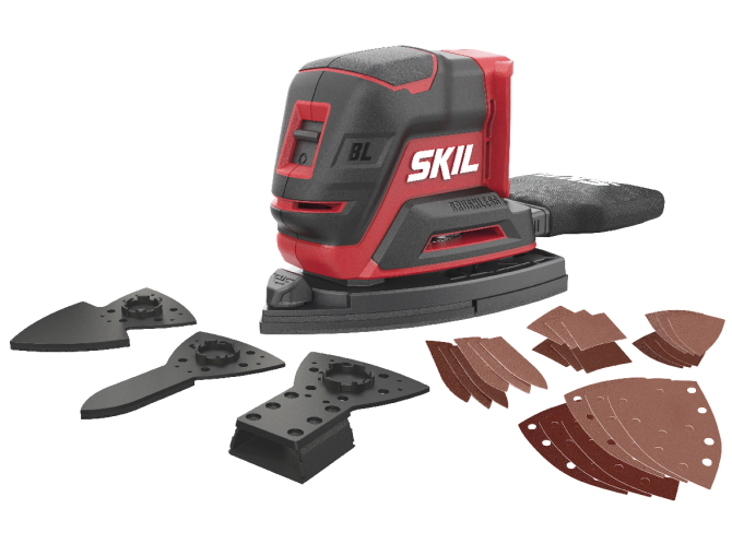 SKIL Compact 3720CD Akülü Üçgen Multi Zımpara | dewdepo.com