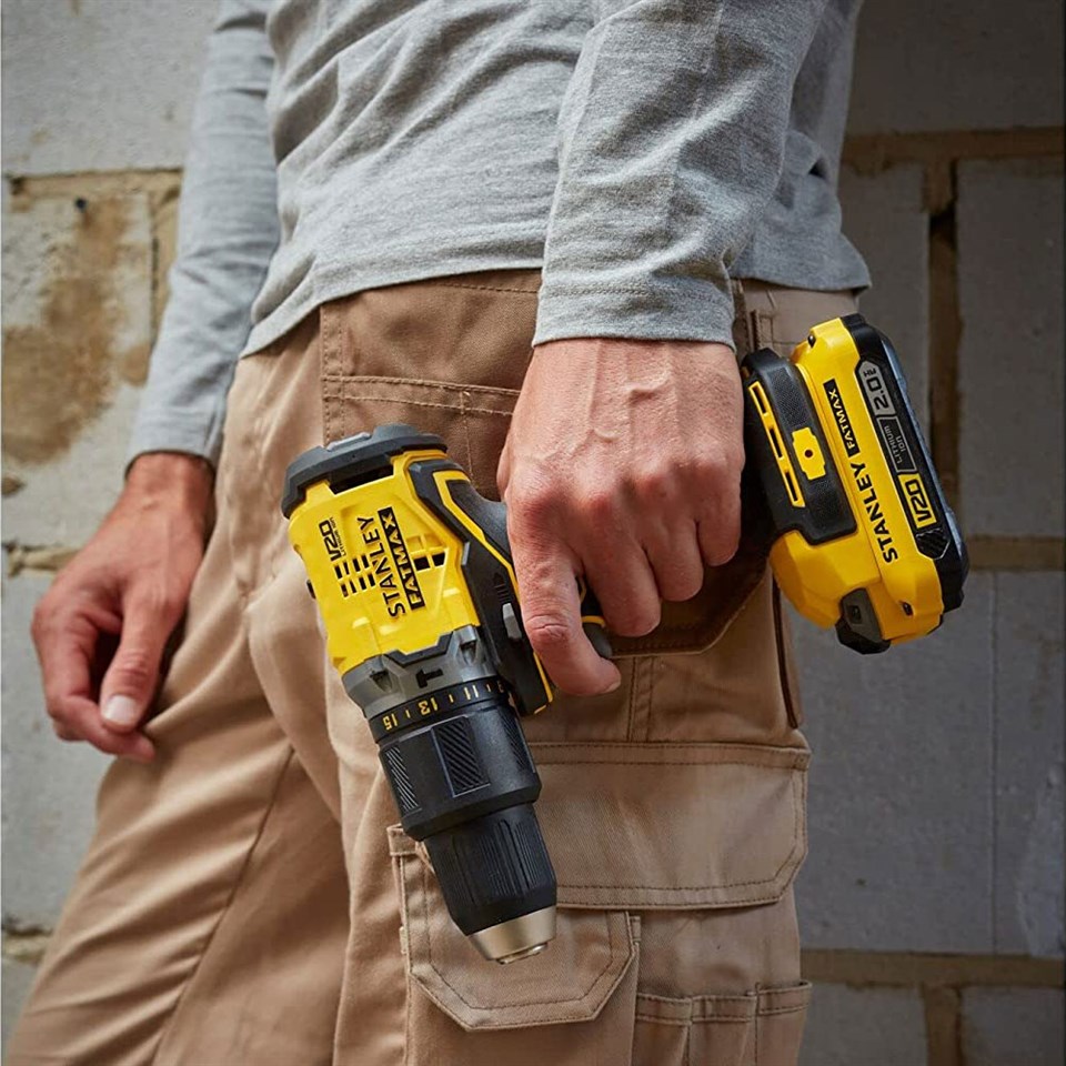 Stanley SBD715D2K Darbeli Şarjlı Matkap | dewdepo
