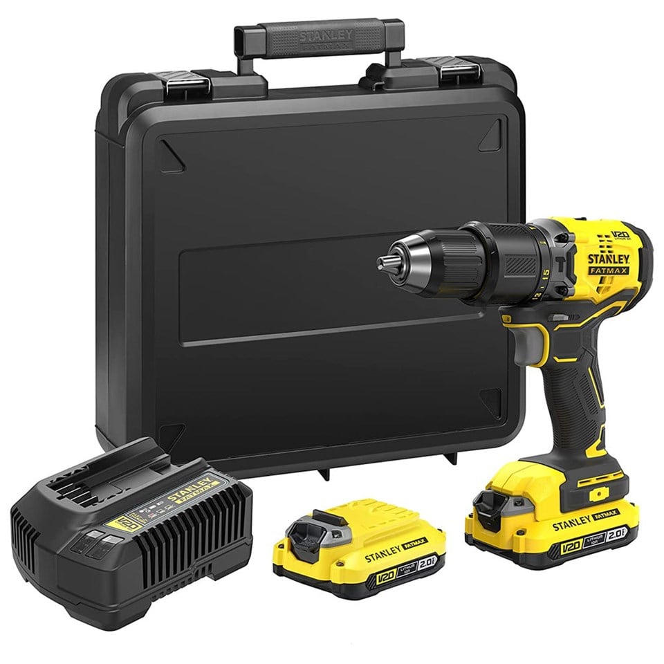 Stanley SBD715D2K Darbeli Şarjlı Matkap | dewdepo