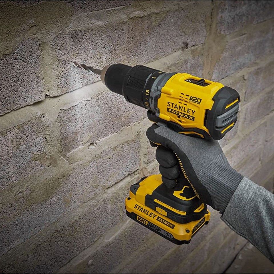 Stanley SBD715D2K Darbeli Şarjlı Matkap | dewdepo