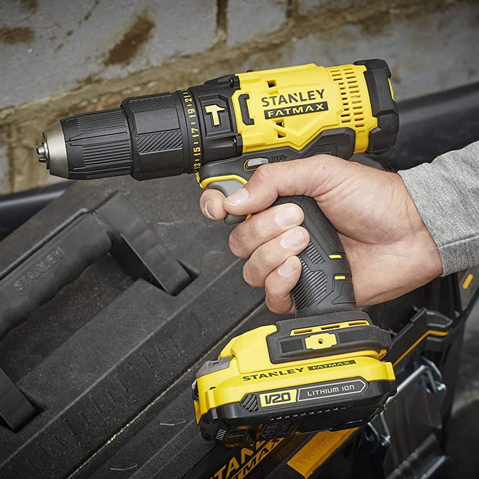 Stanley SCD711C2K Şarjlı Darbeli Matkap | dewdepo