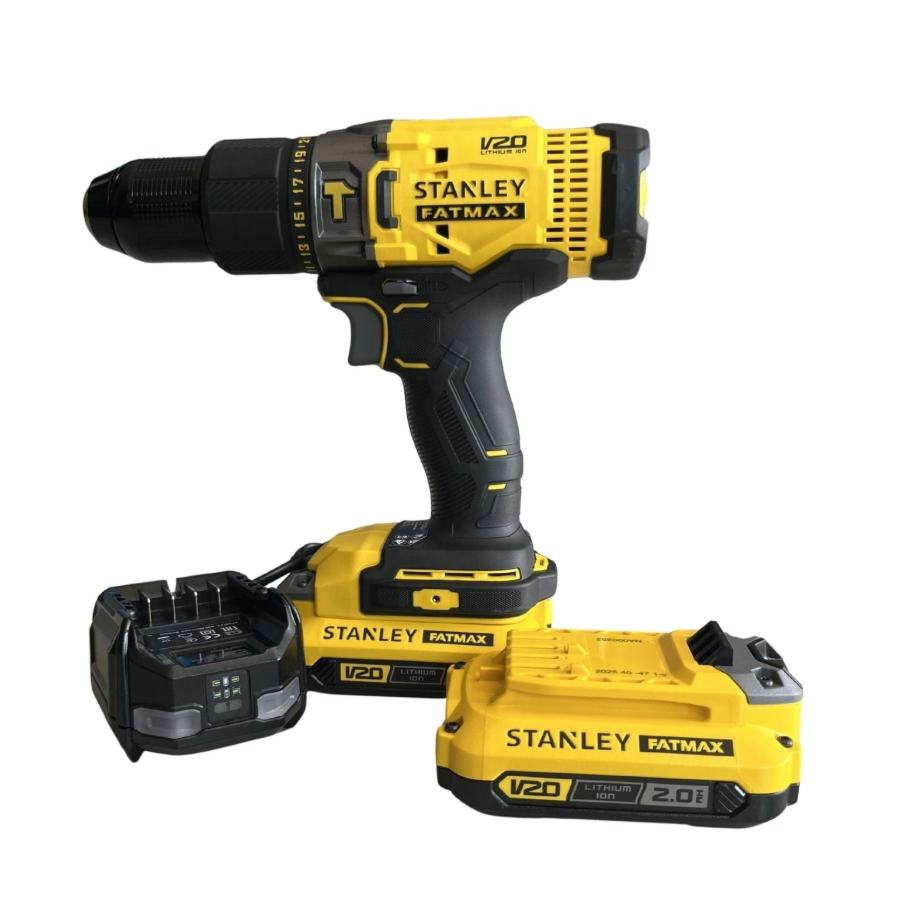 Stanley SCD718D2A Darbeli Şarjlı Matkap Aksesuarlı | dewdepo