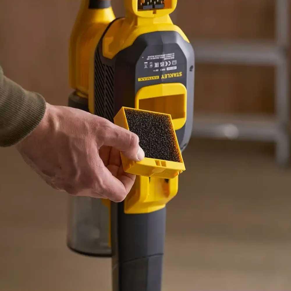 Stanley SFMCVS001D1 18V V20 Kablosuz Dikey Süpürge