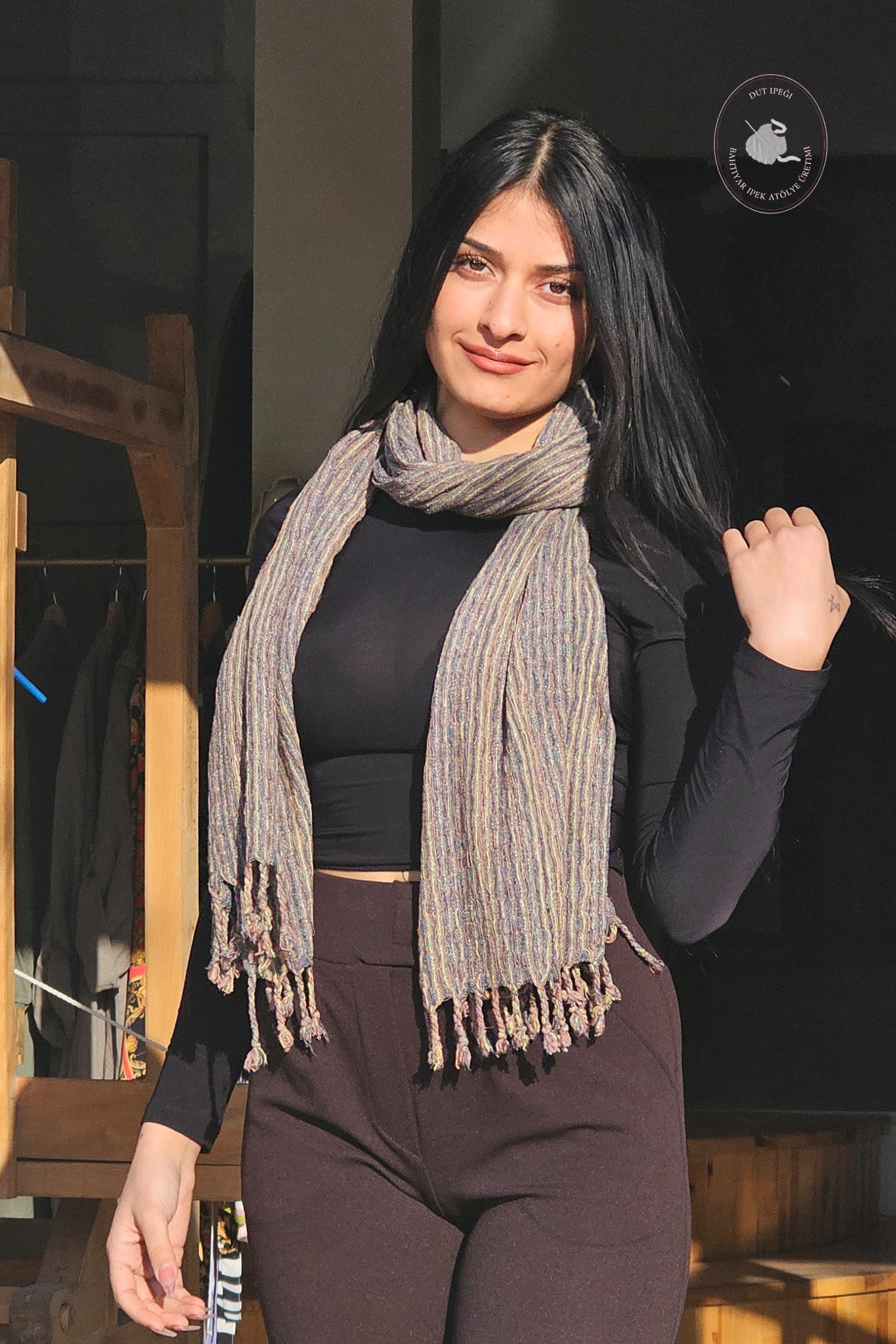 Kirman İpek Şal  Bahtiyar İpek Şal