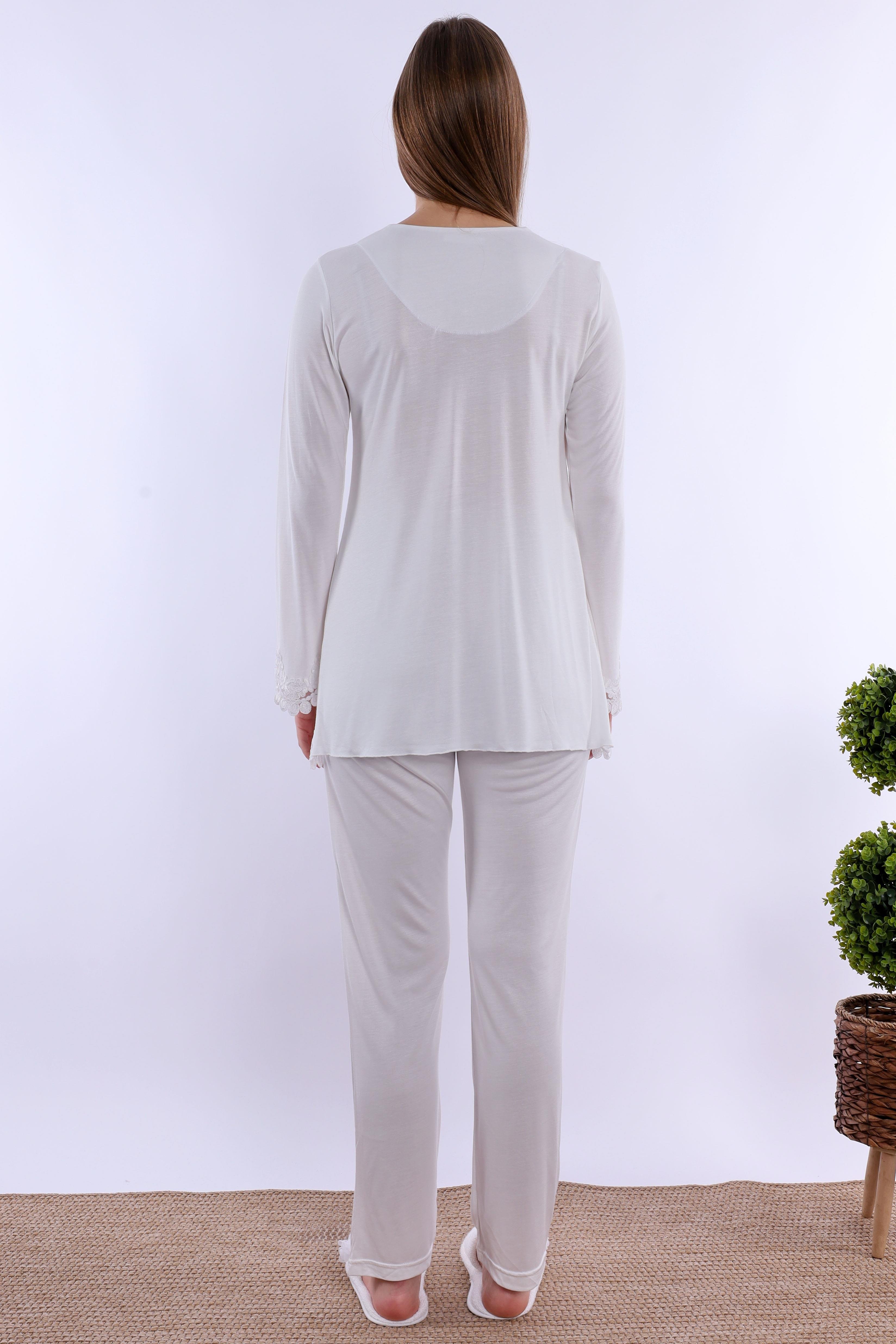 215192 Ekru Hamile Lohusa Set