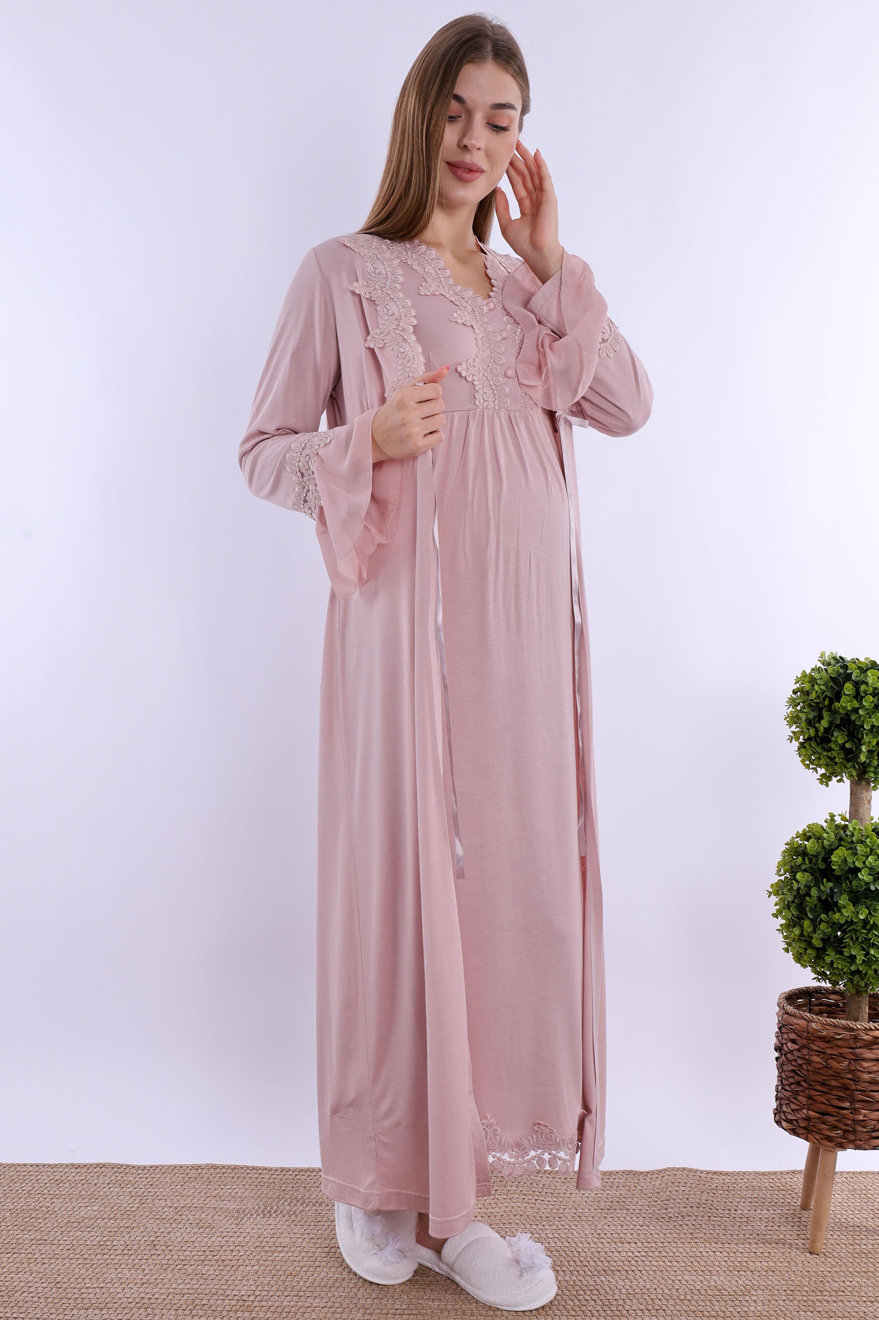 215192 Gül Kurusu Hamile Lohusa Set