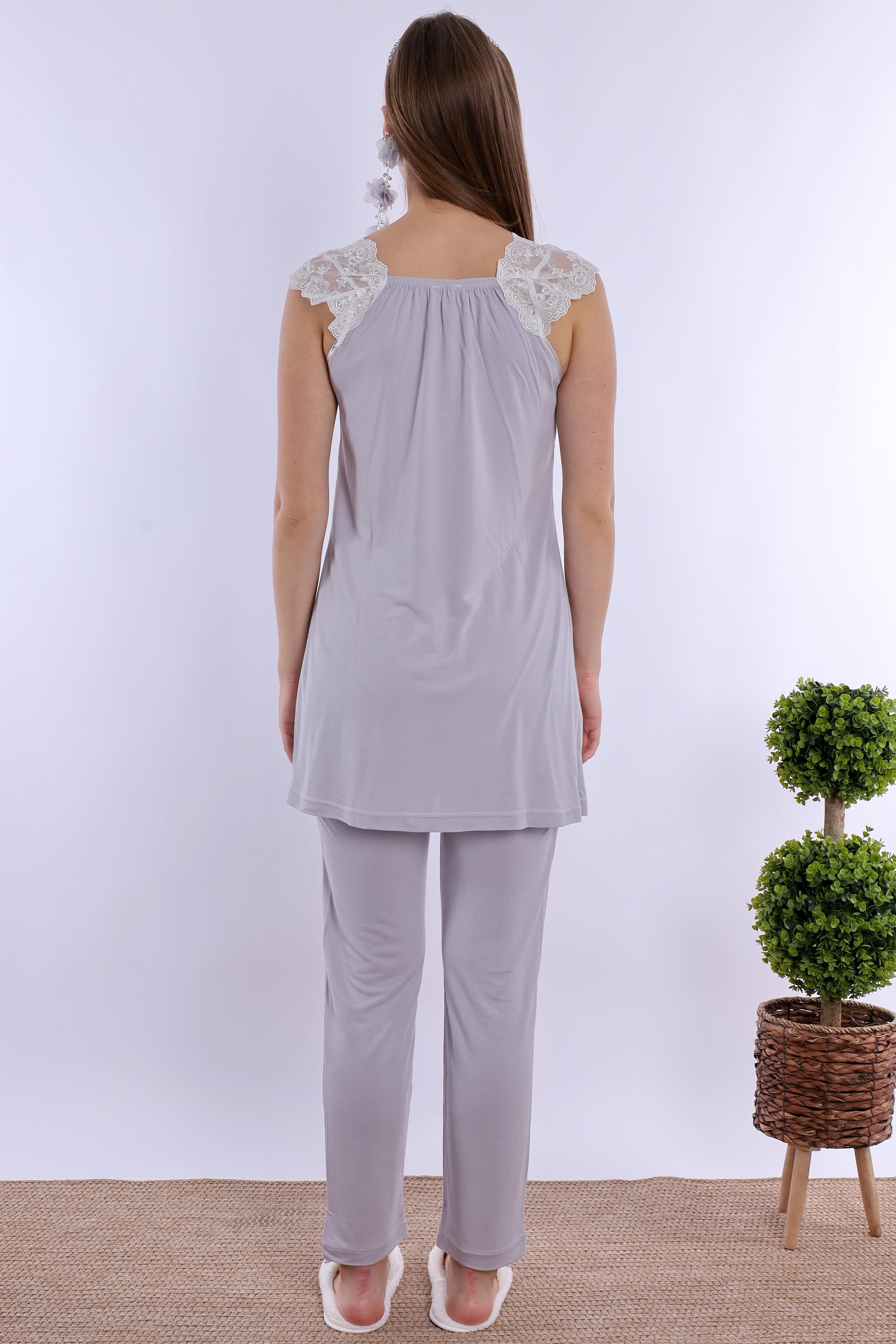 223052 Gri Hamile Lohusa Set