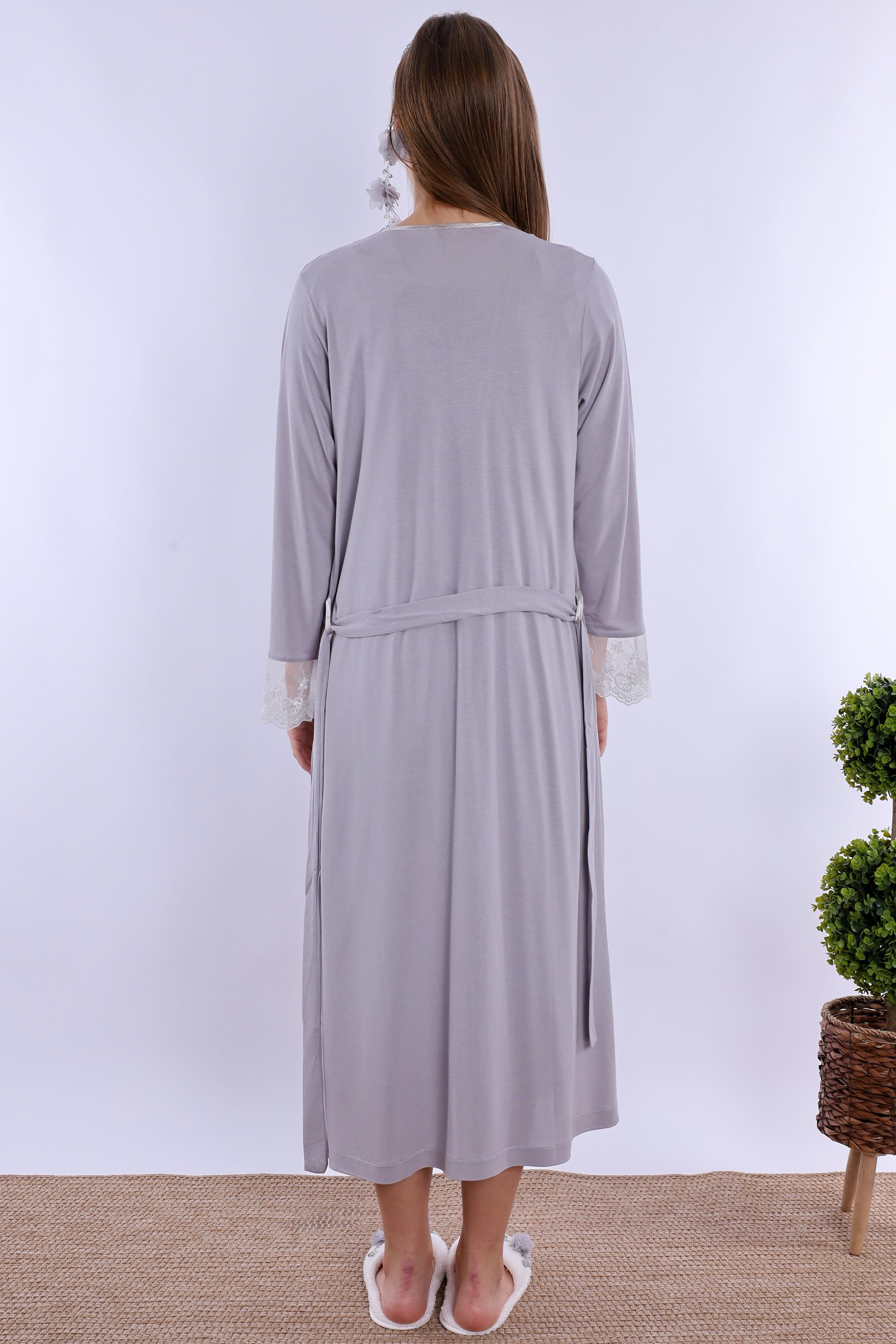 223052 Gri Hamile Lohusa Set