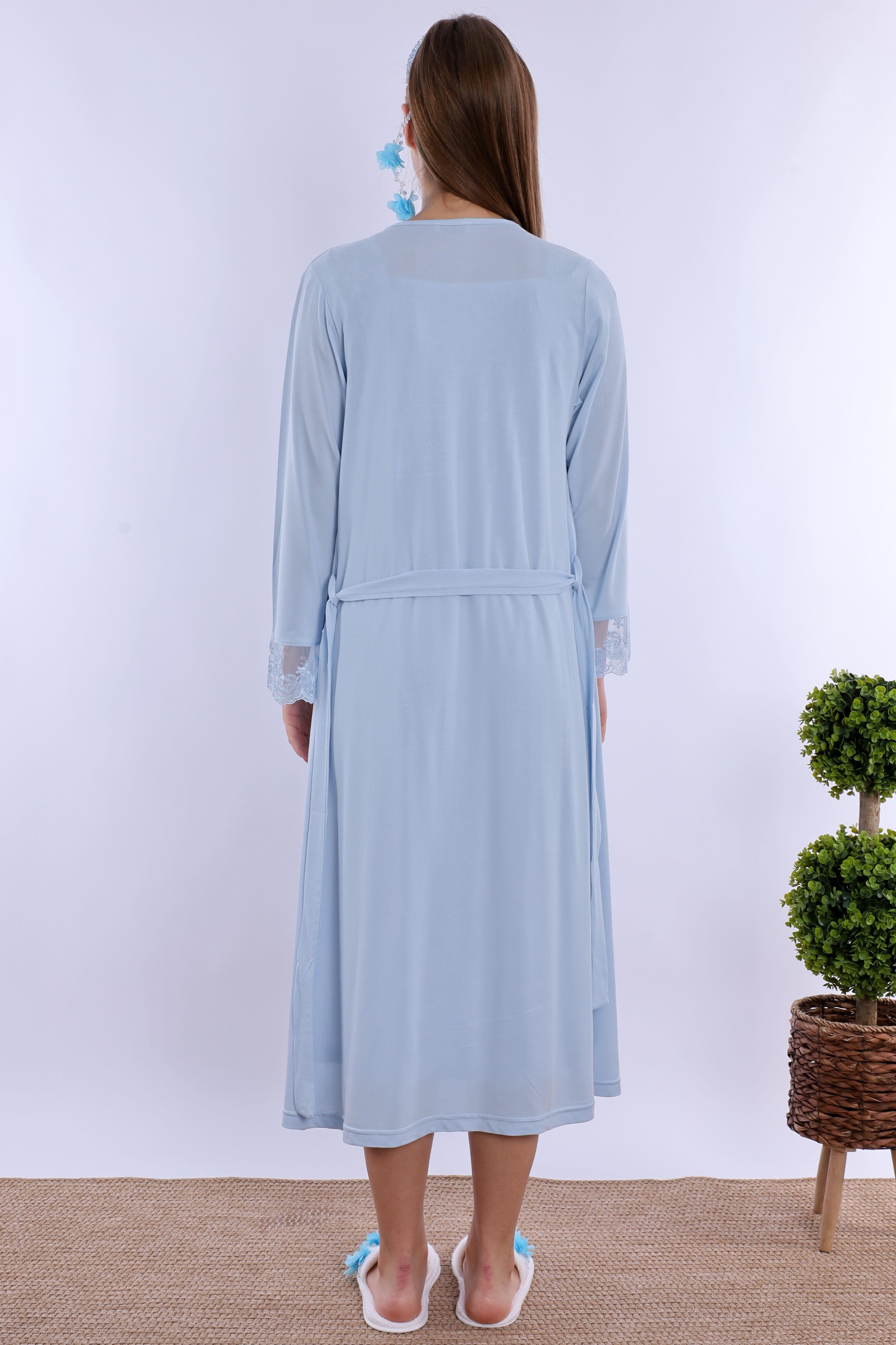 223052 Mavi Hamile Lohusa Set