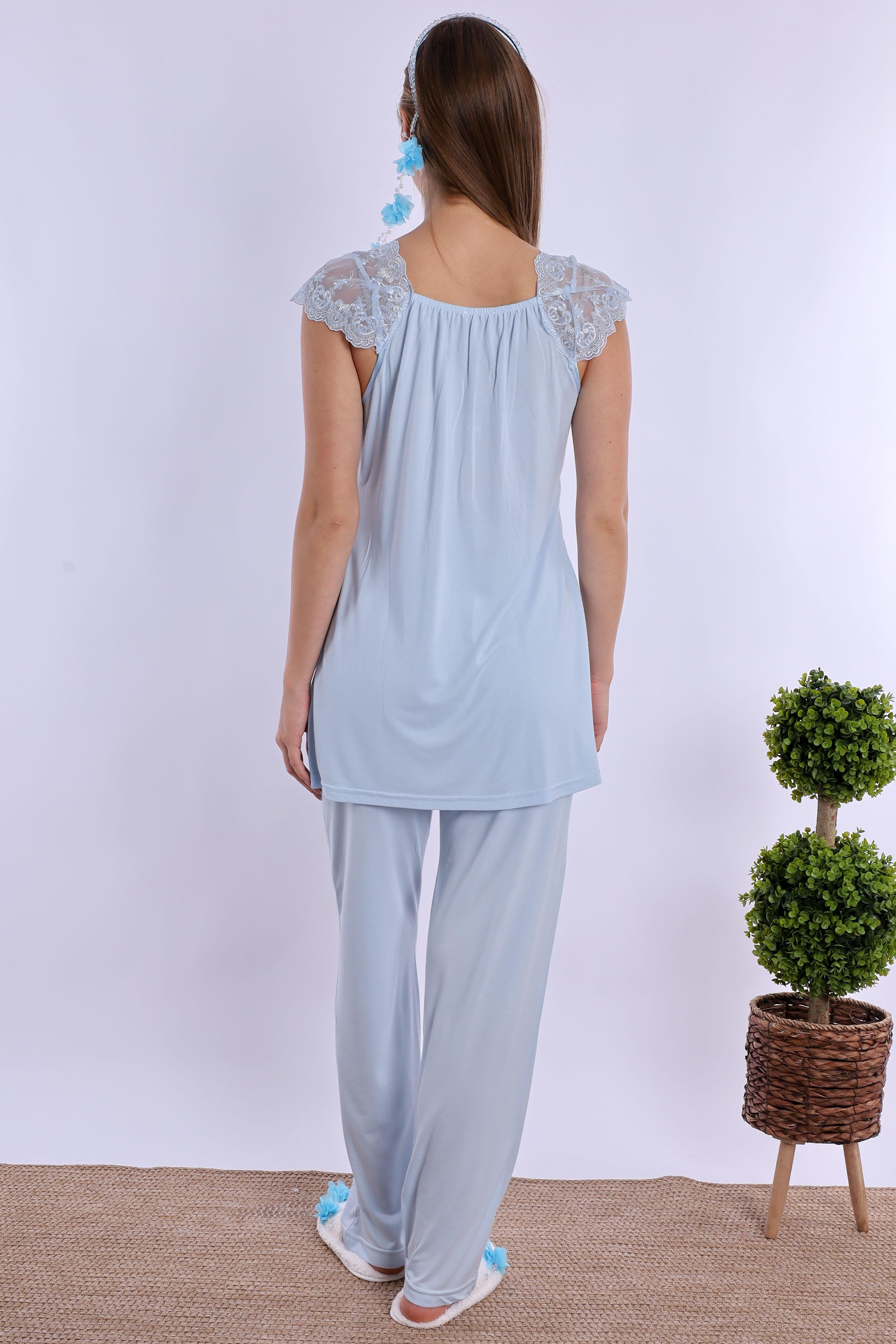 223052 Mavi Hamile Lohusa Set