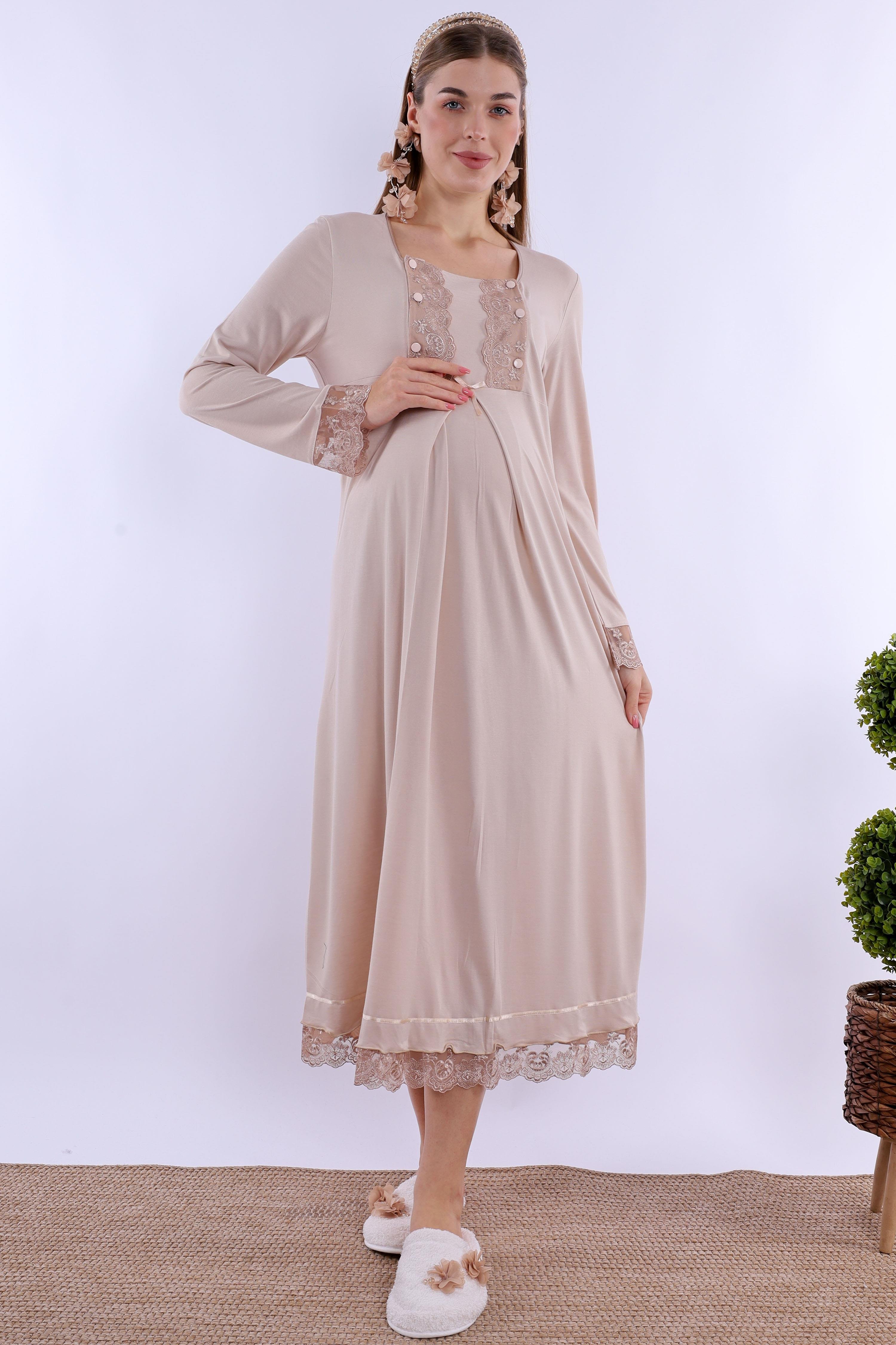 230432 Bej Hamile Lohusa Gecelik