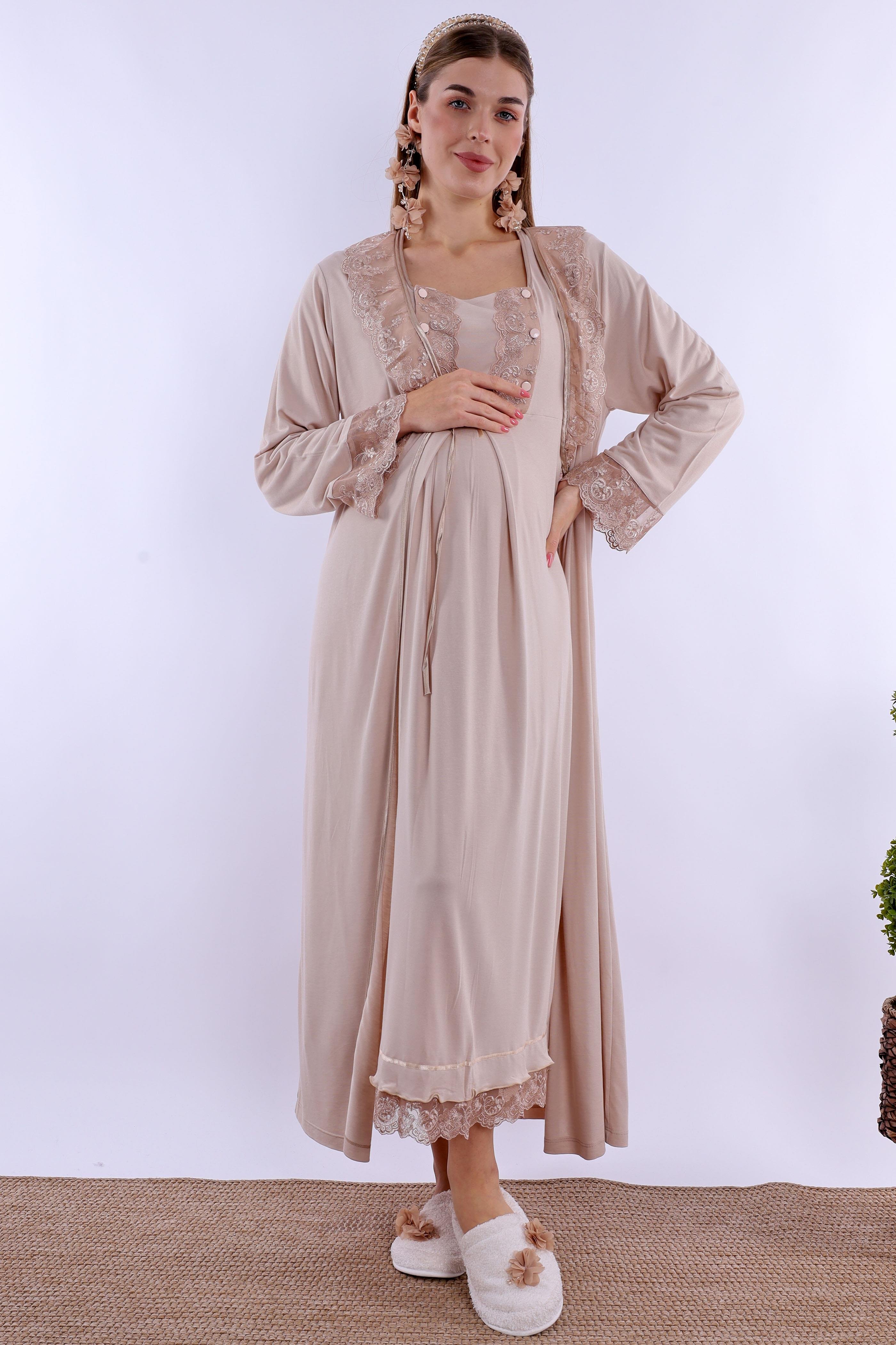 230462 Bej Hamile Lohusa Set