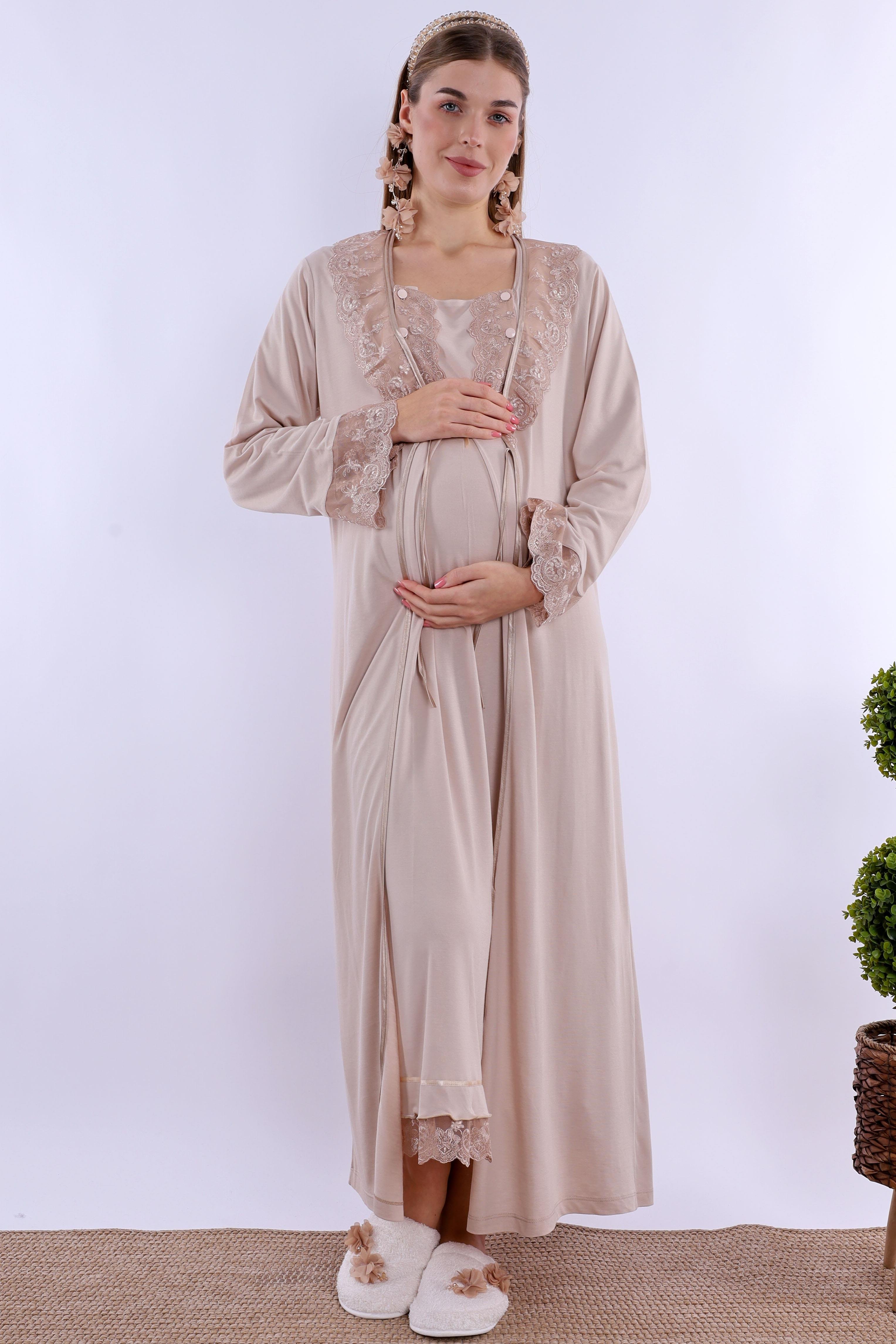 230462 Bej Hamile Lohusa Set