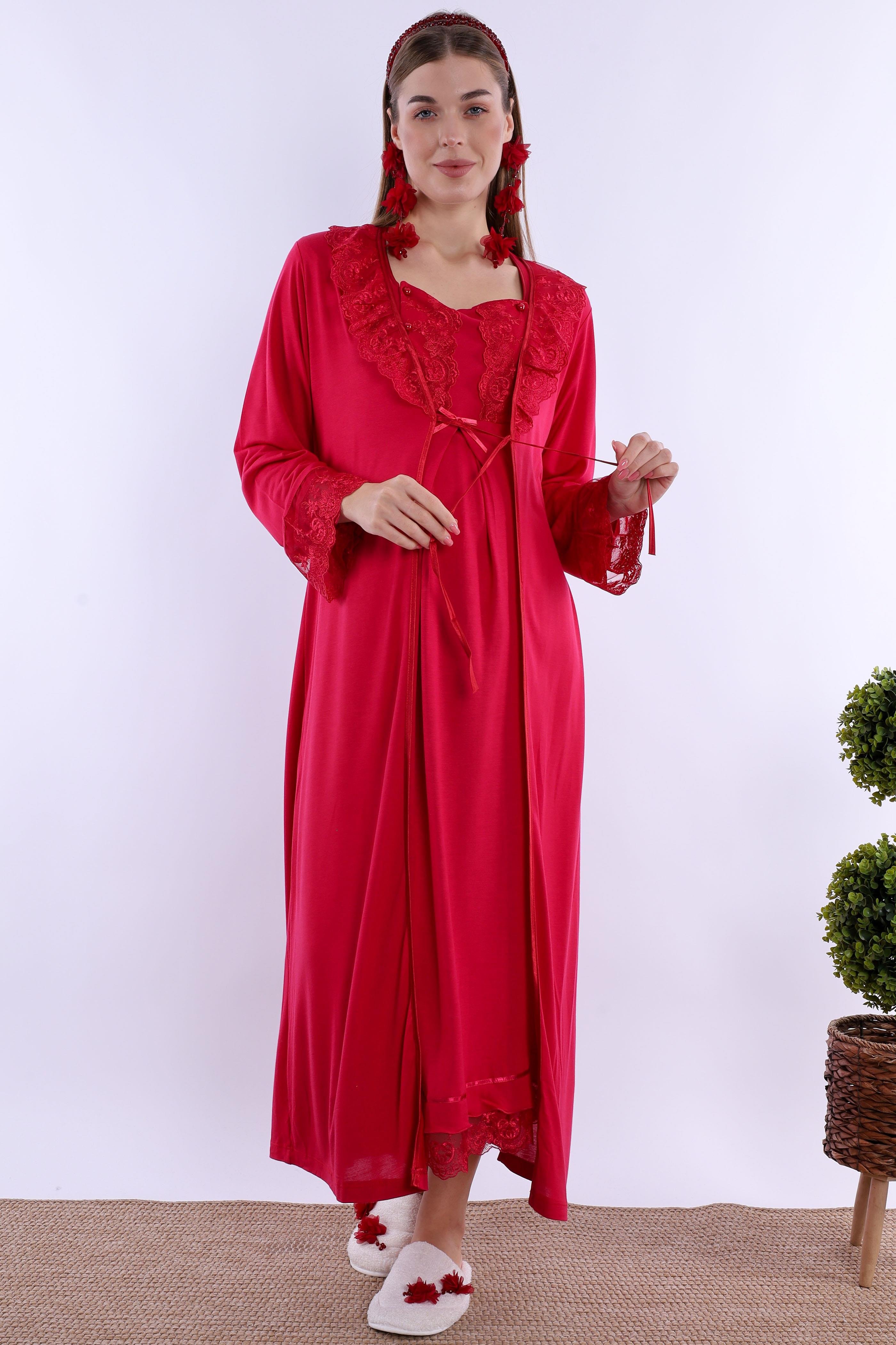 230462 Vişne Hamile Lohusa Set