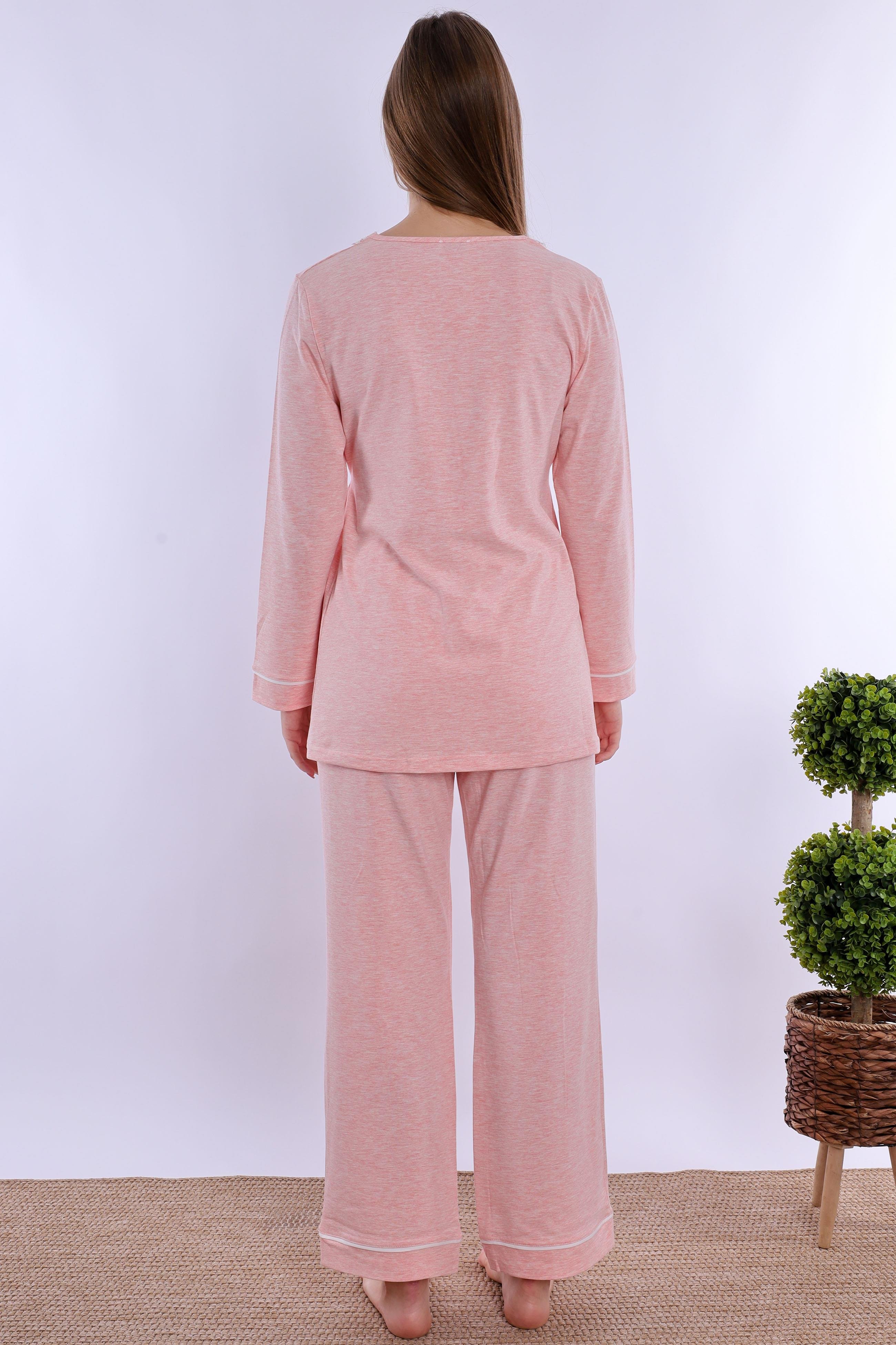 230522 Somon Hamile Lohusa Pijama Takımı