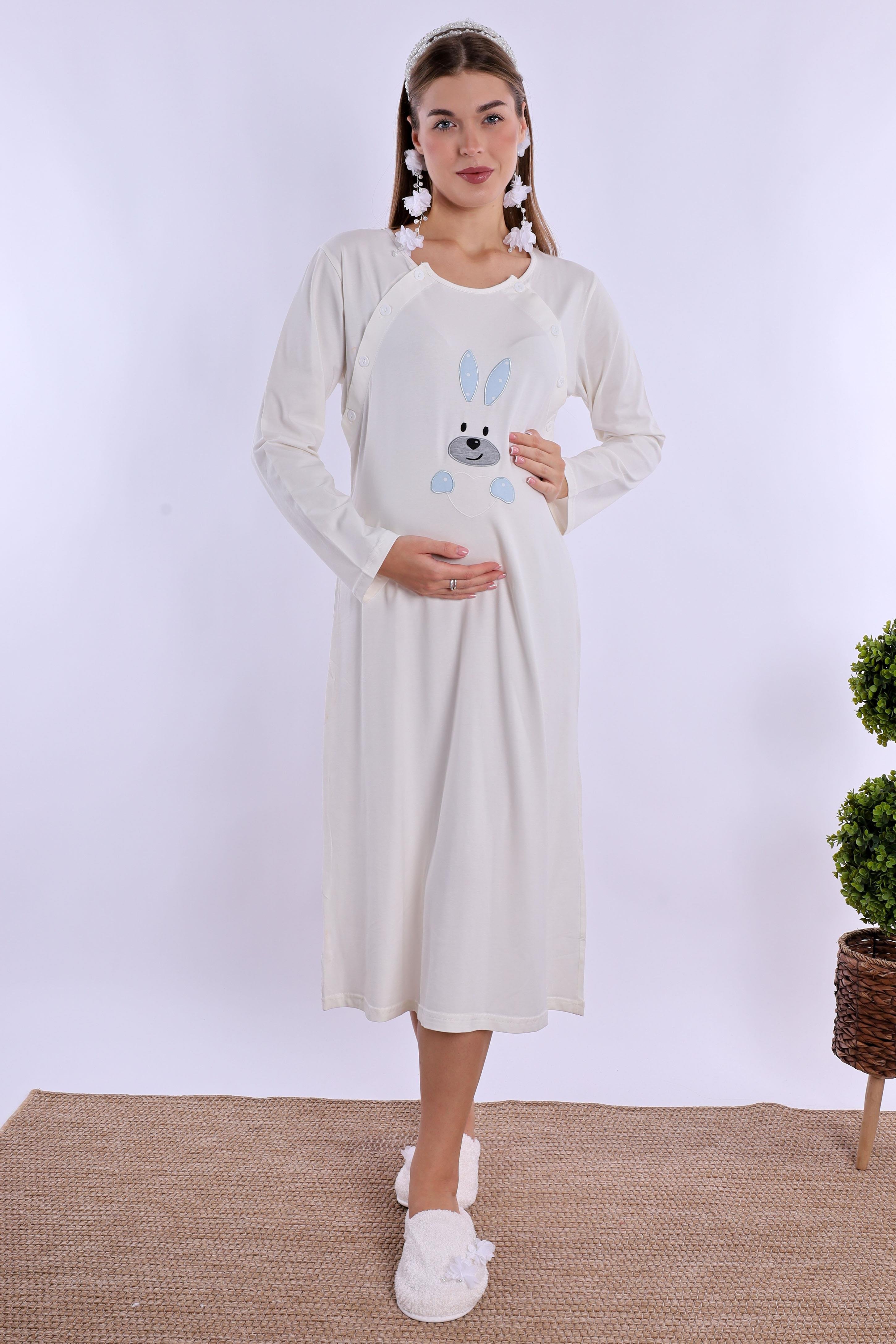 230962 Mavi Hamile Lohusa Set