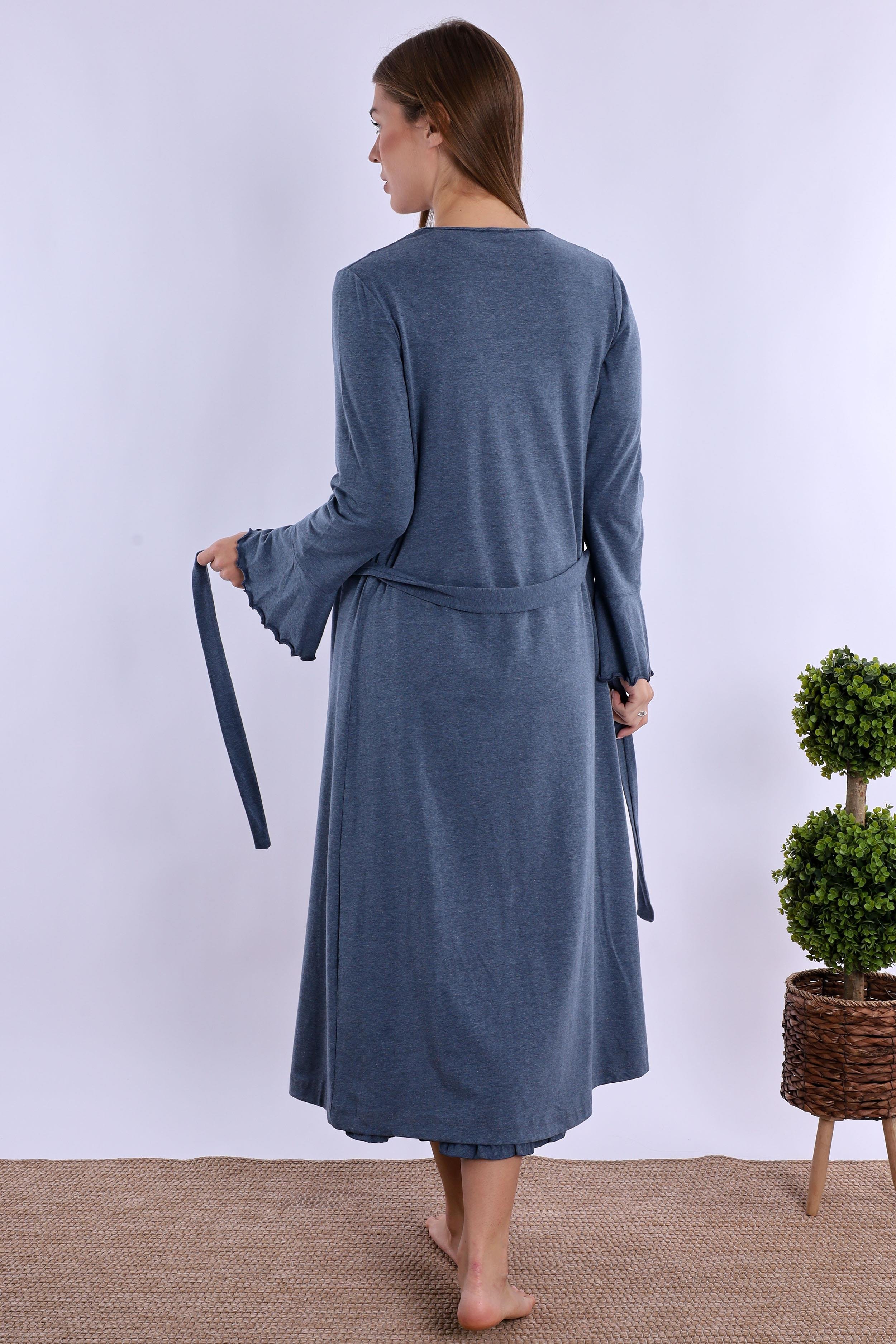 240462 İndigo Hamile Lohusa Set