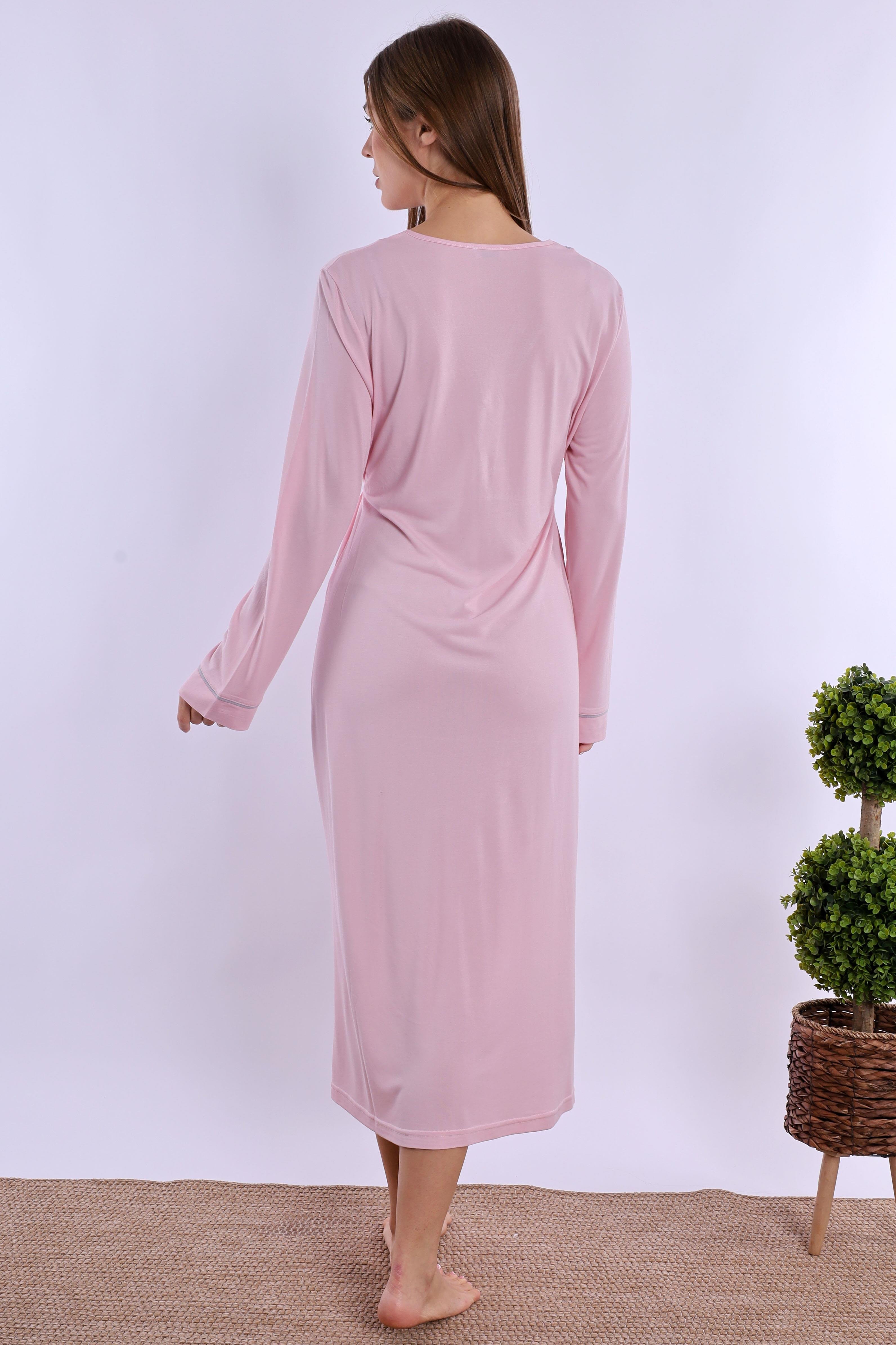 240532 Pembe Hamile Lohusa Gecelik