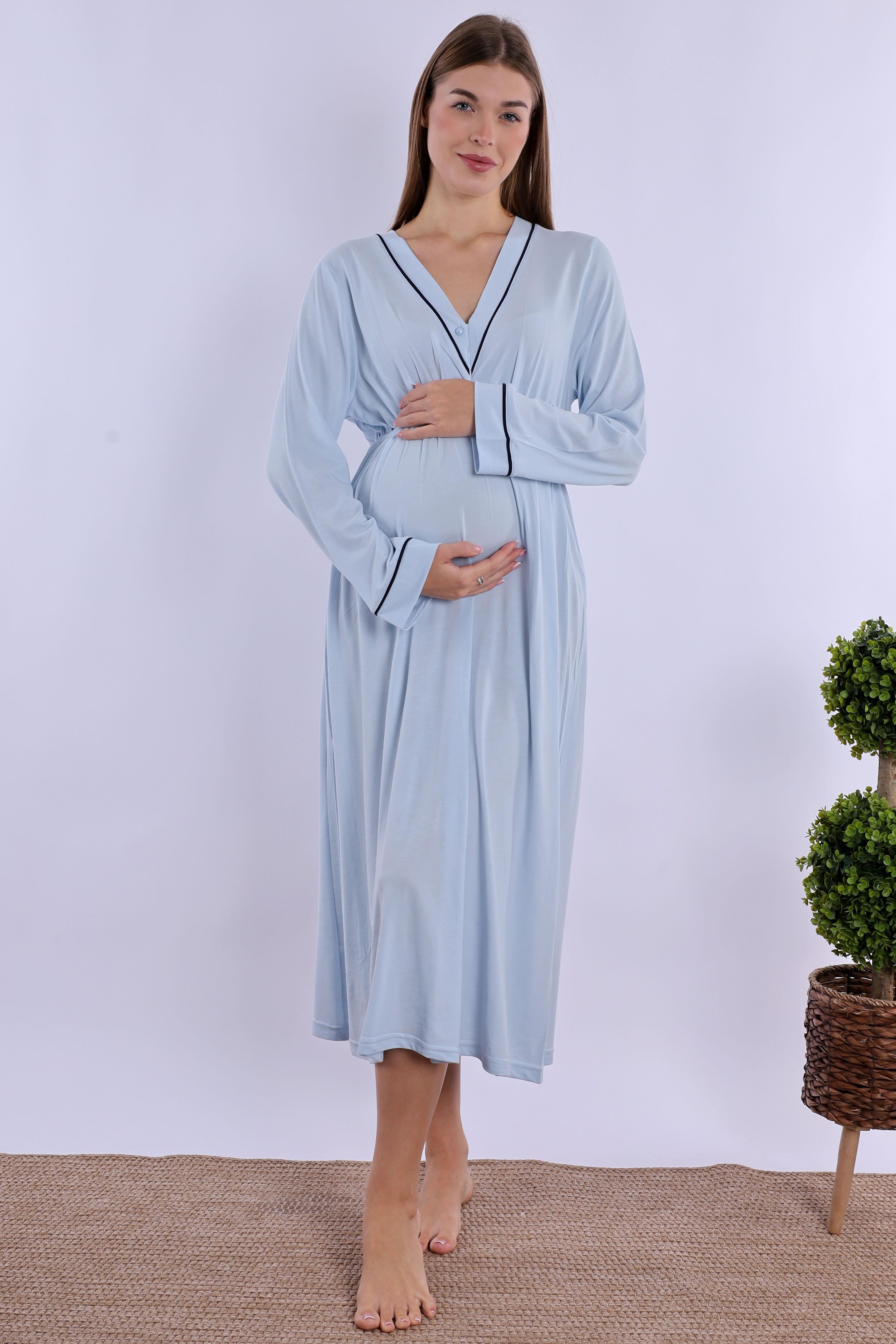 240562 Mavi Hamile Lohusa Set