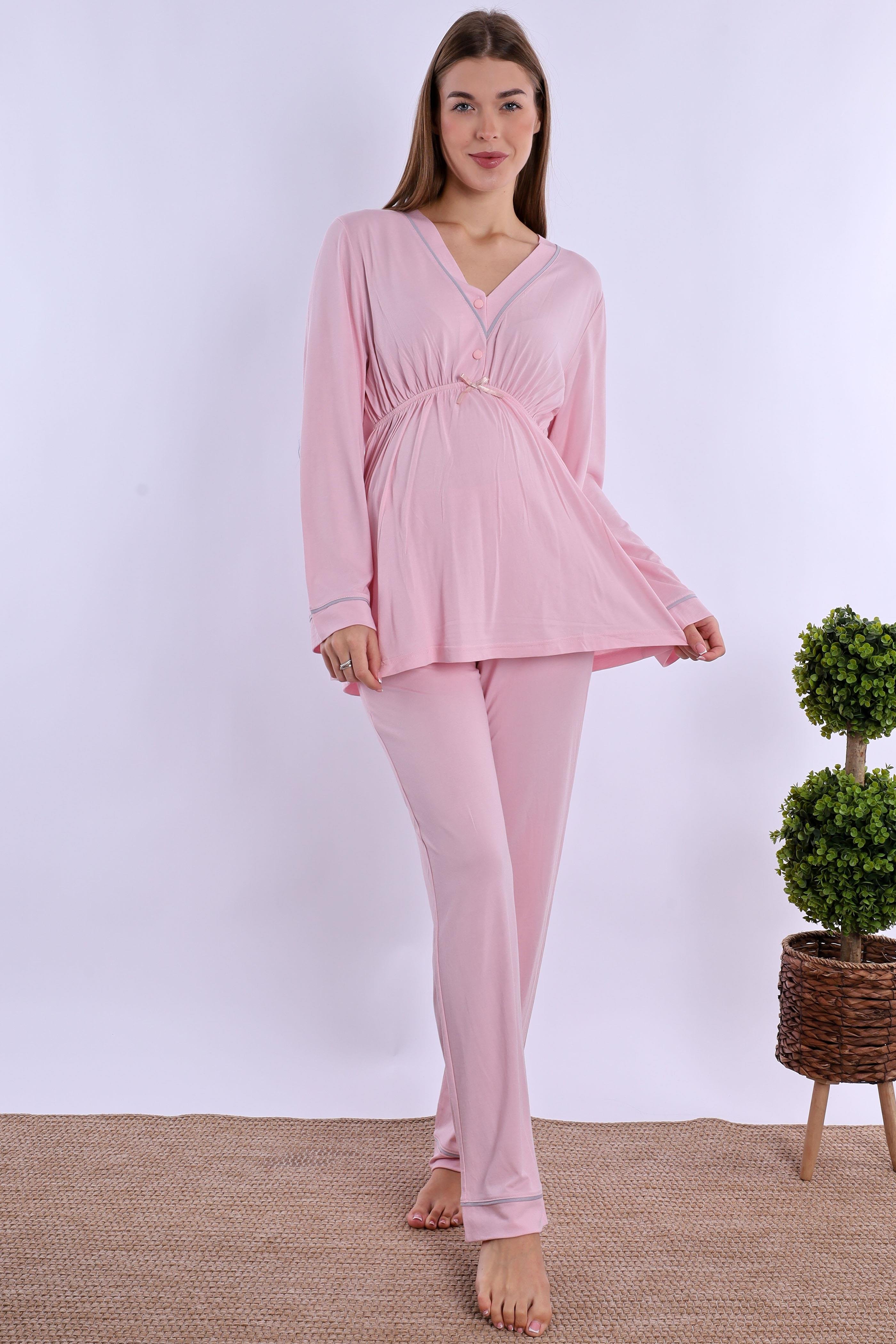 240562 Pembe Hamile Lohusa Set