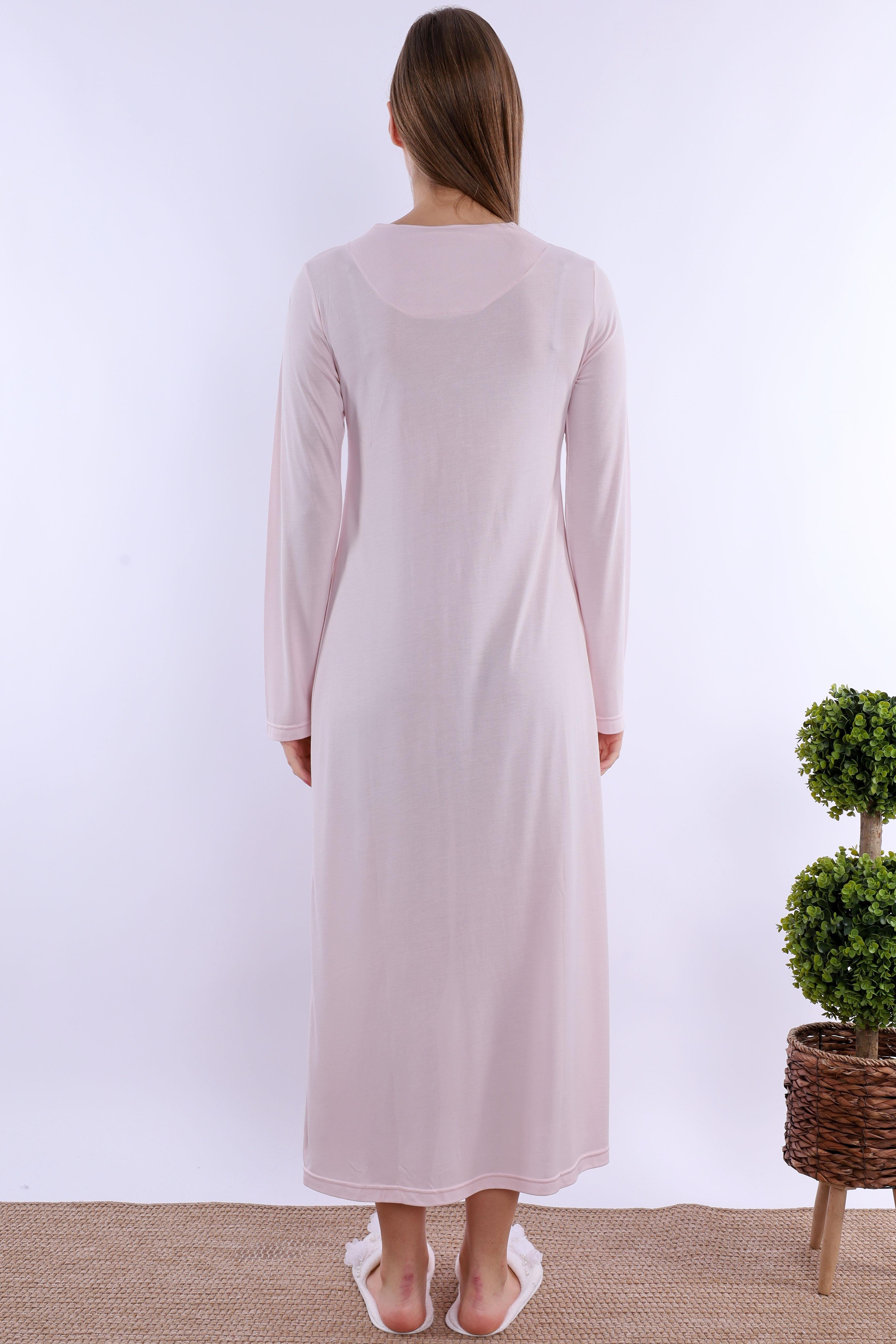 254152 Pembe Hamile Lohusa Gecelik