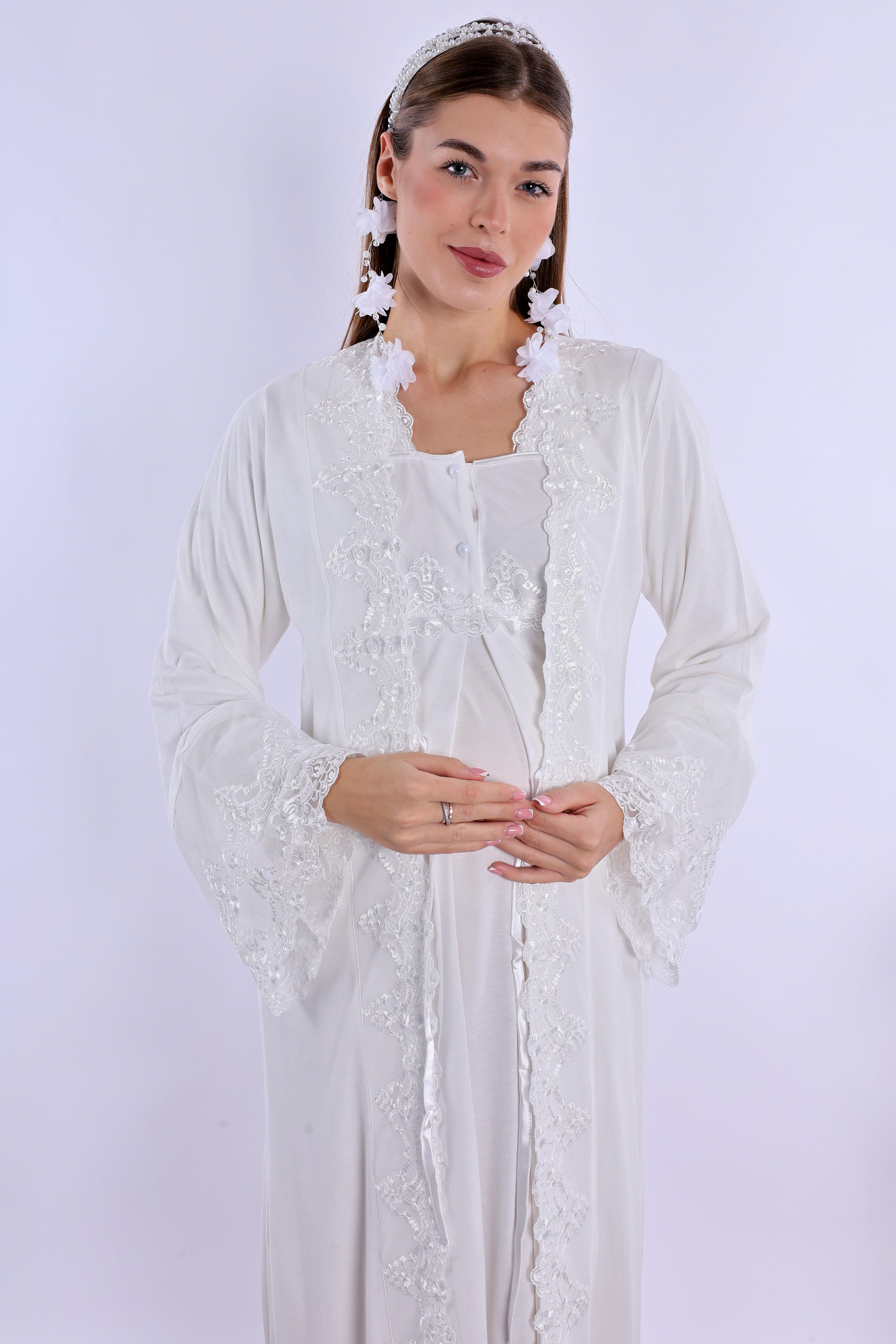 270162 Ekru Hamile Lohusa Set