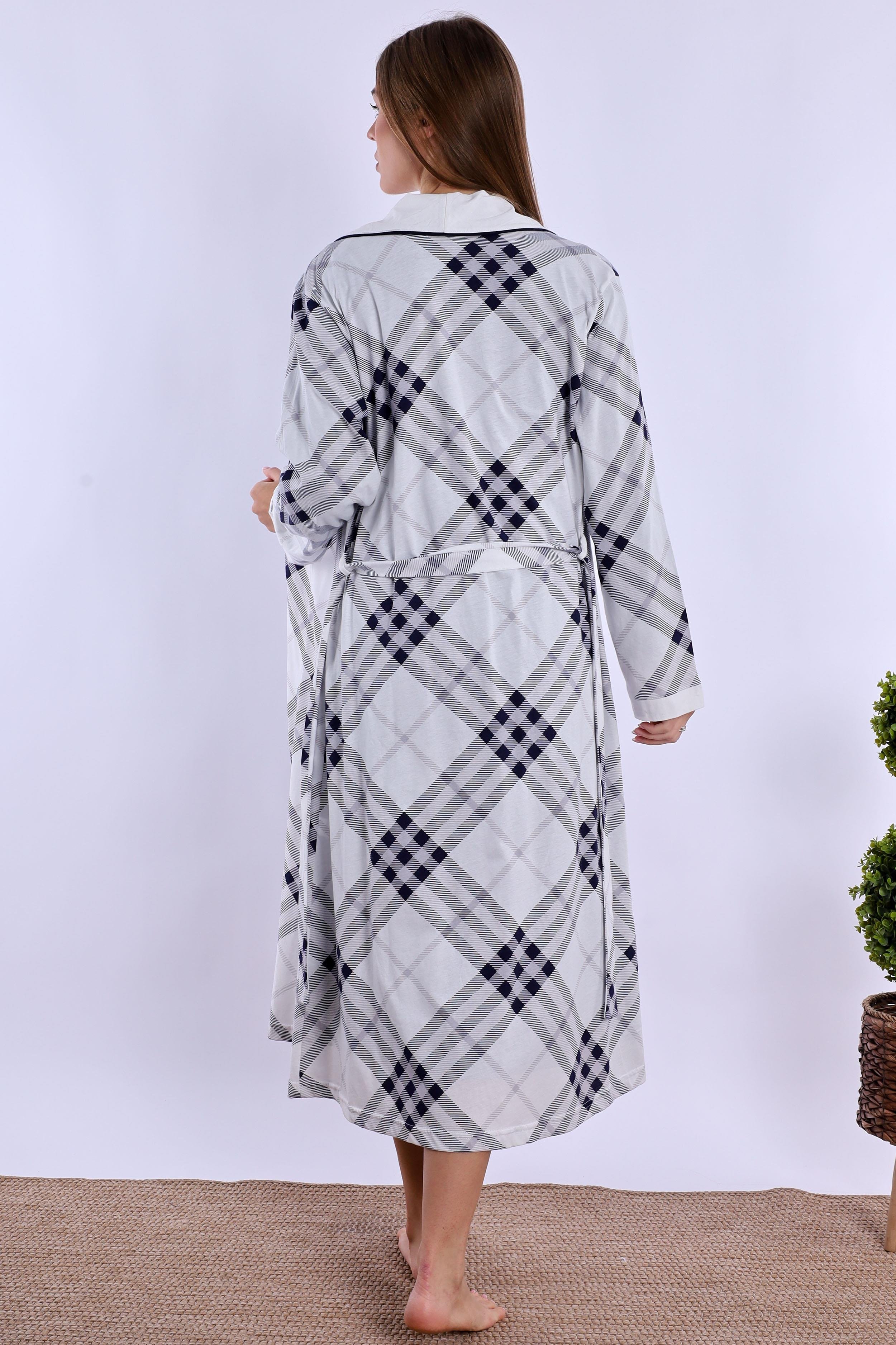 280862 Lacivert %100 Pamuk Hamile Lohusa Set