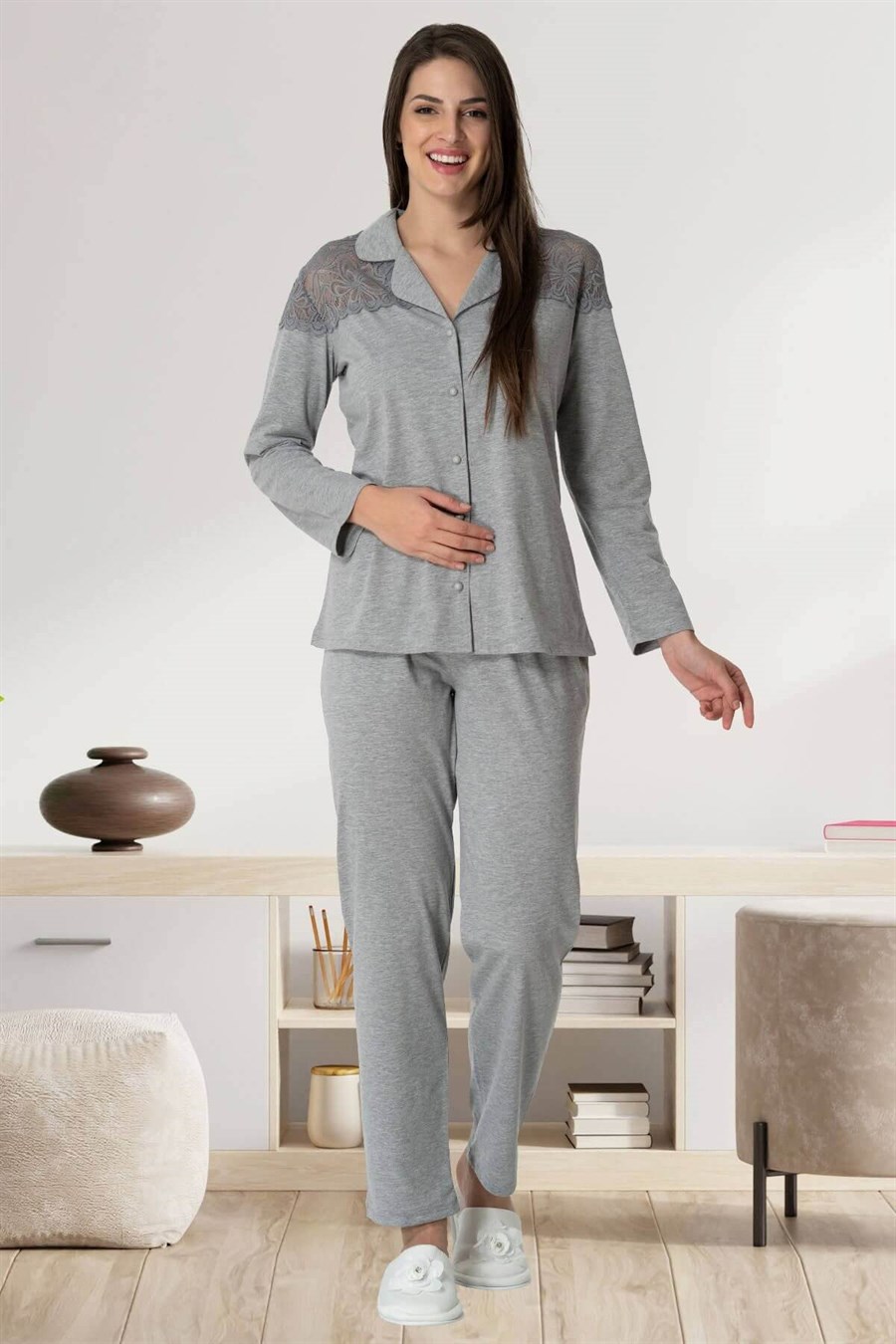 CarpeDiem 1548 Gri Lohusa Set