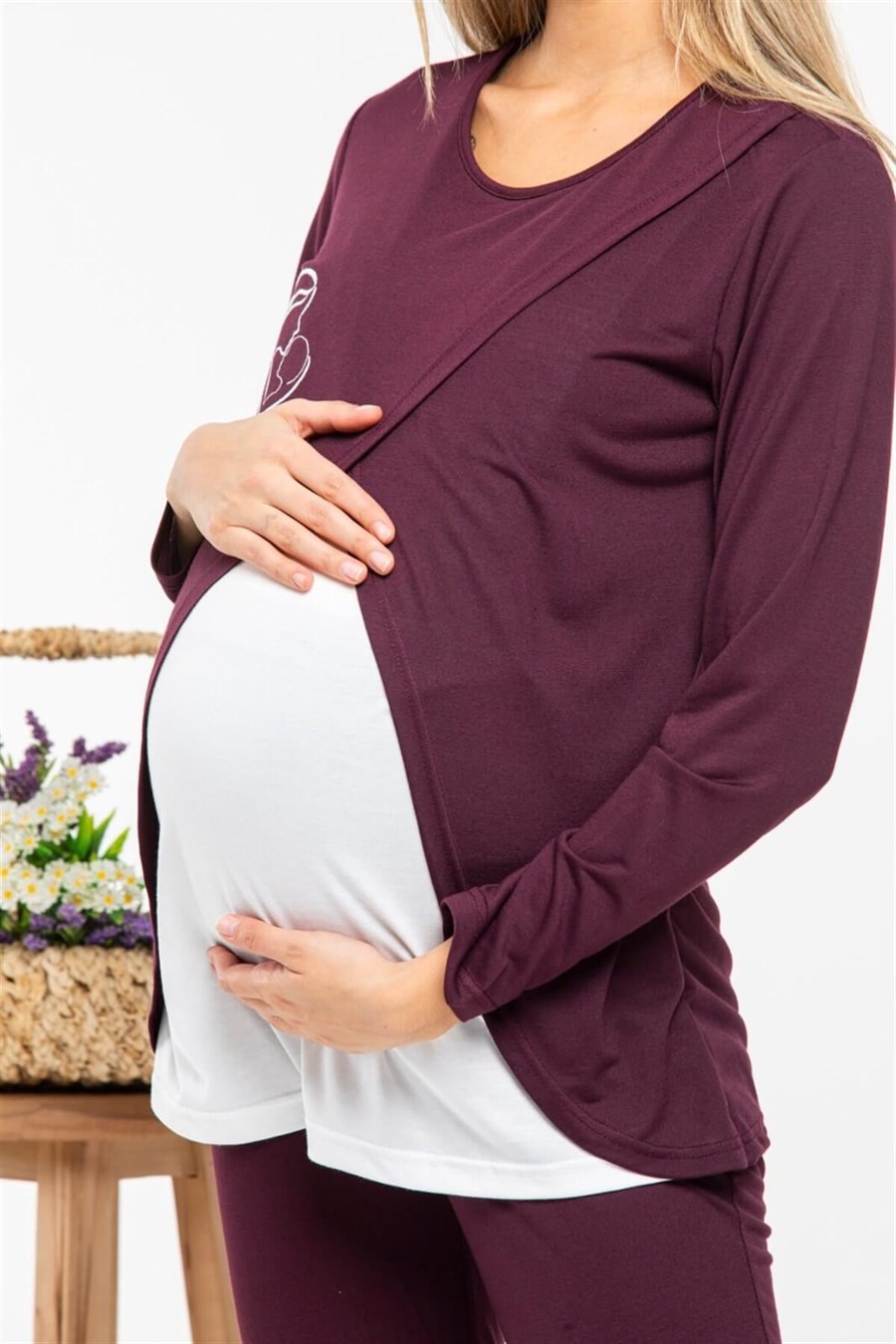 CarpeDiem 1558 Mürdüm Spor Lohusa Pijama Takımı