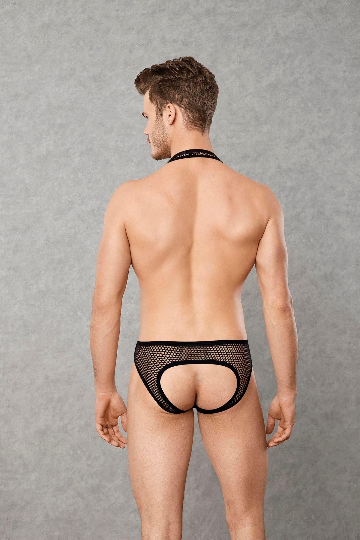 Doreanse 3053 Erkek File Kumaş Askılı Jockstrap Body