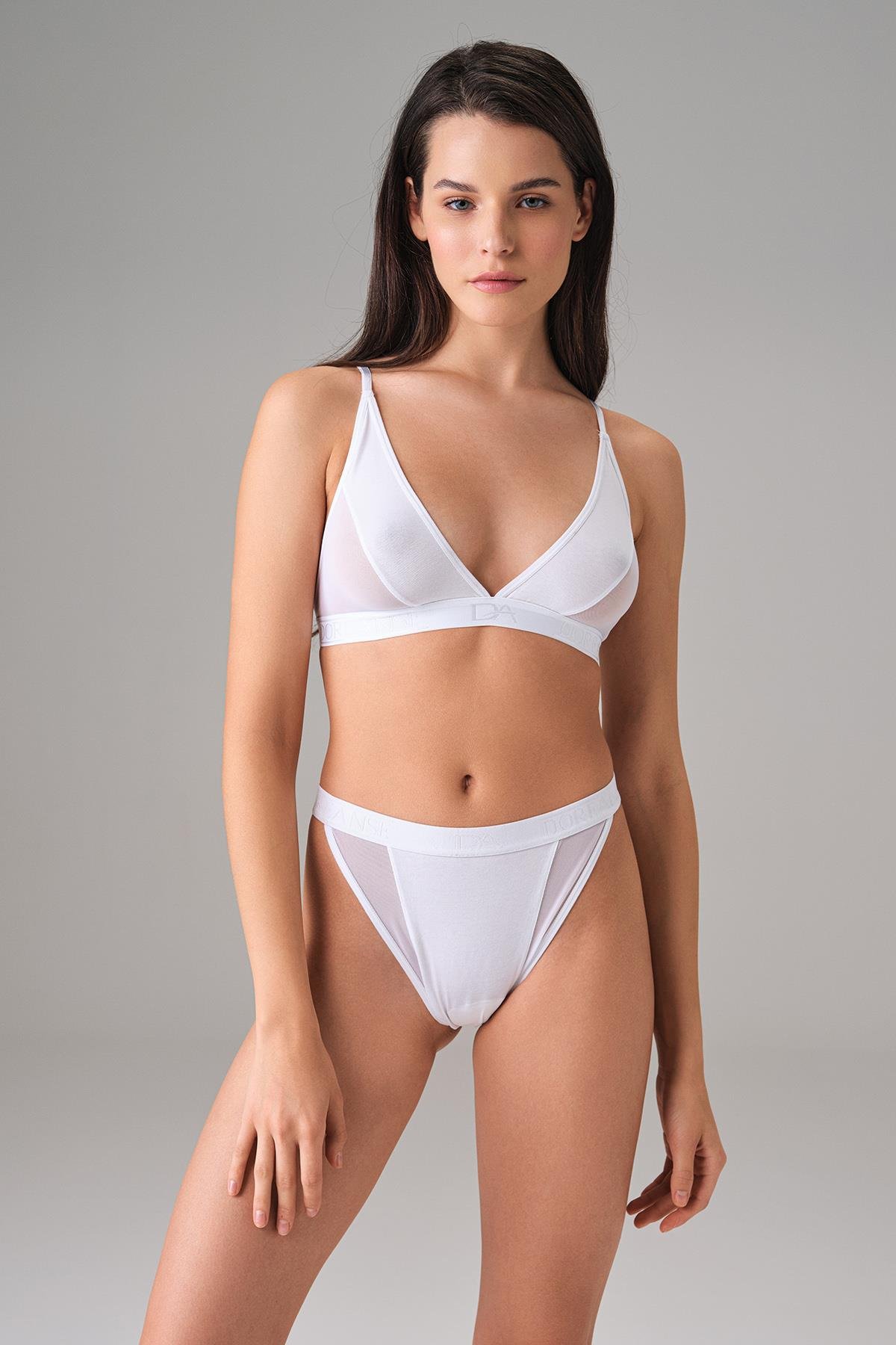 Doreanse 5553 Kadın Yarı Transparan Üçgen Sütyen