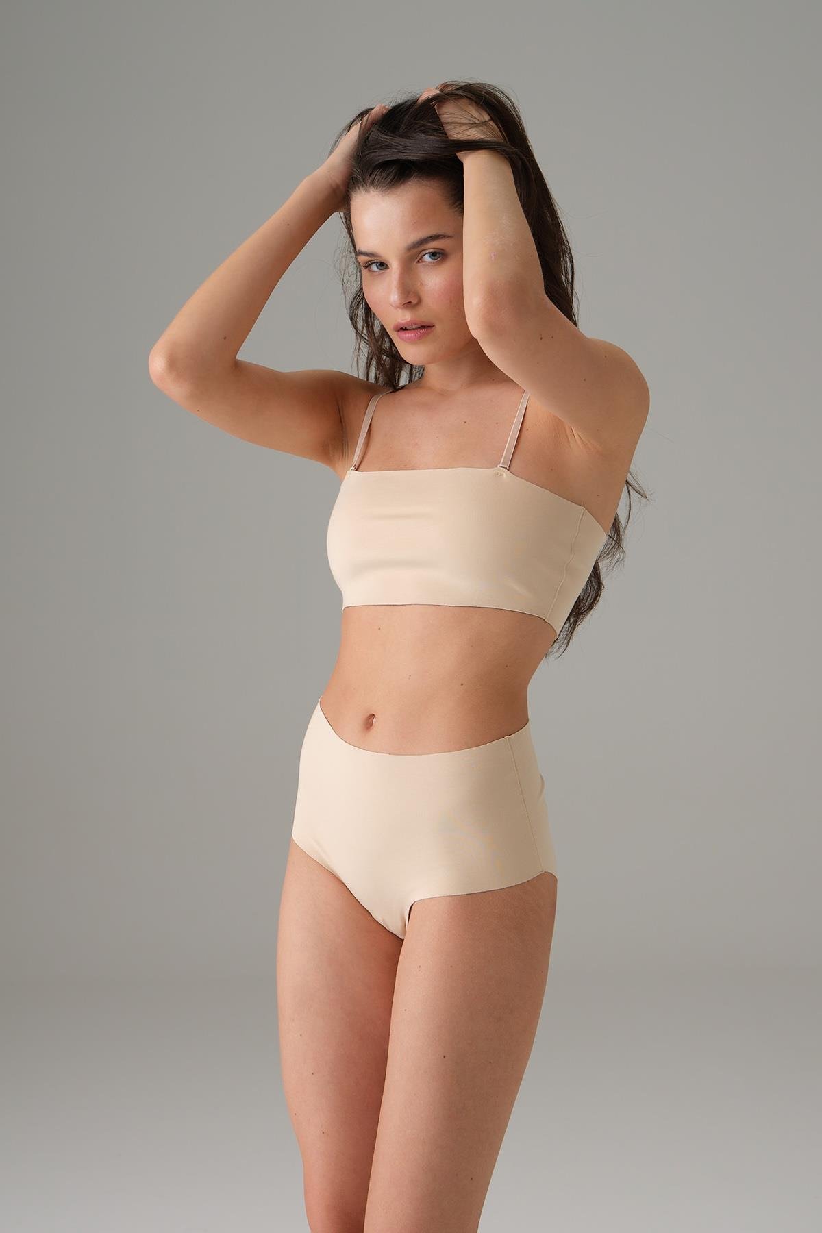 Doreanse 5583 Dikişsiz Straplez Çıkarılabilir Askılı Sütyen