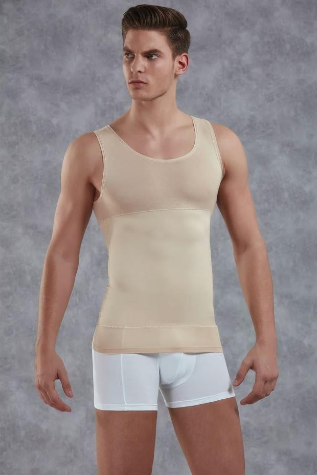 Doreanse 5950 Ten Erkek Geniş Yaka Toparlayıcı Korse Atlet