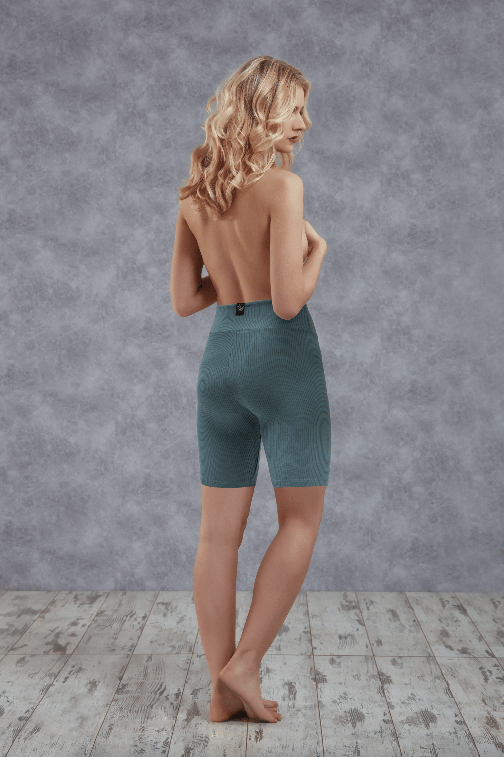 Doreanse 8032 Kadın Fitilli Bisikletçi Spor Tayt