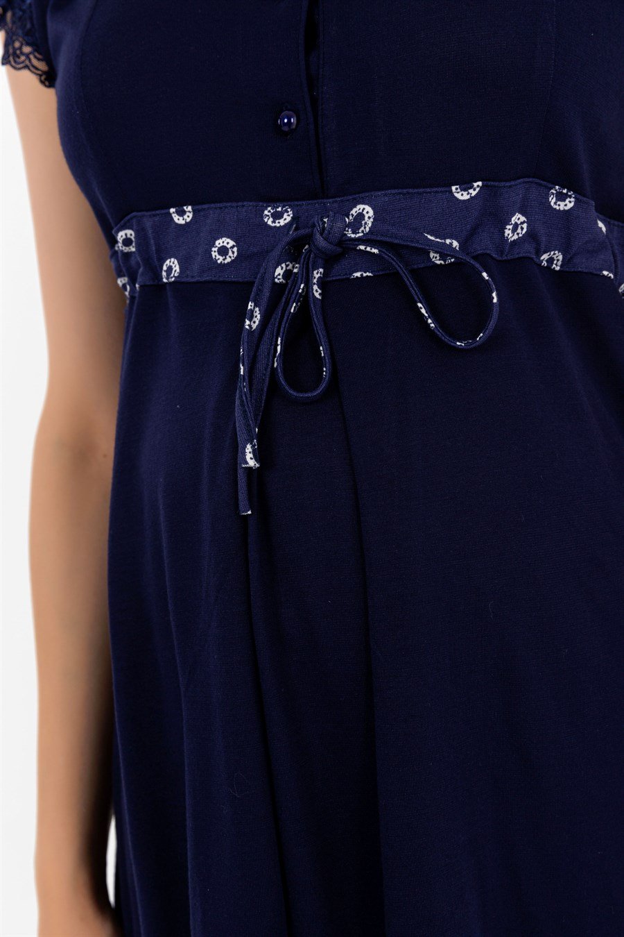 Effortt 26012 Lacivert Hamile Lohusa Pijama Takımı