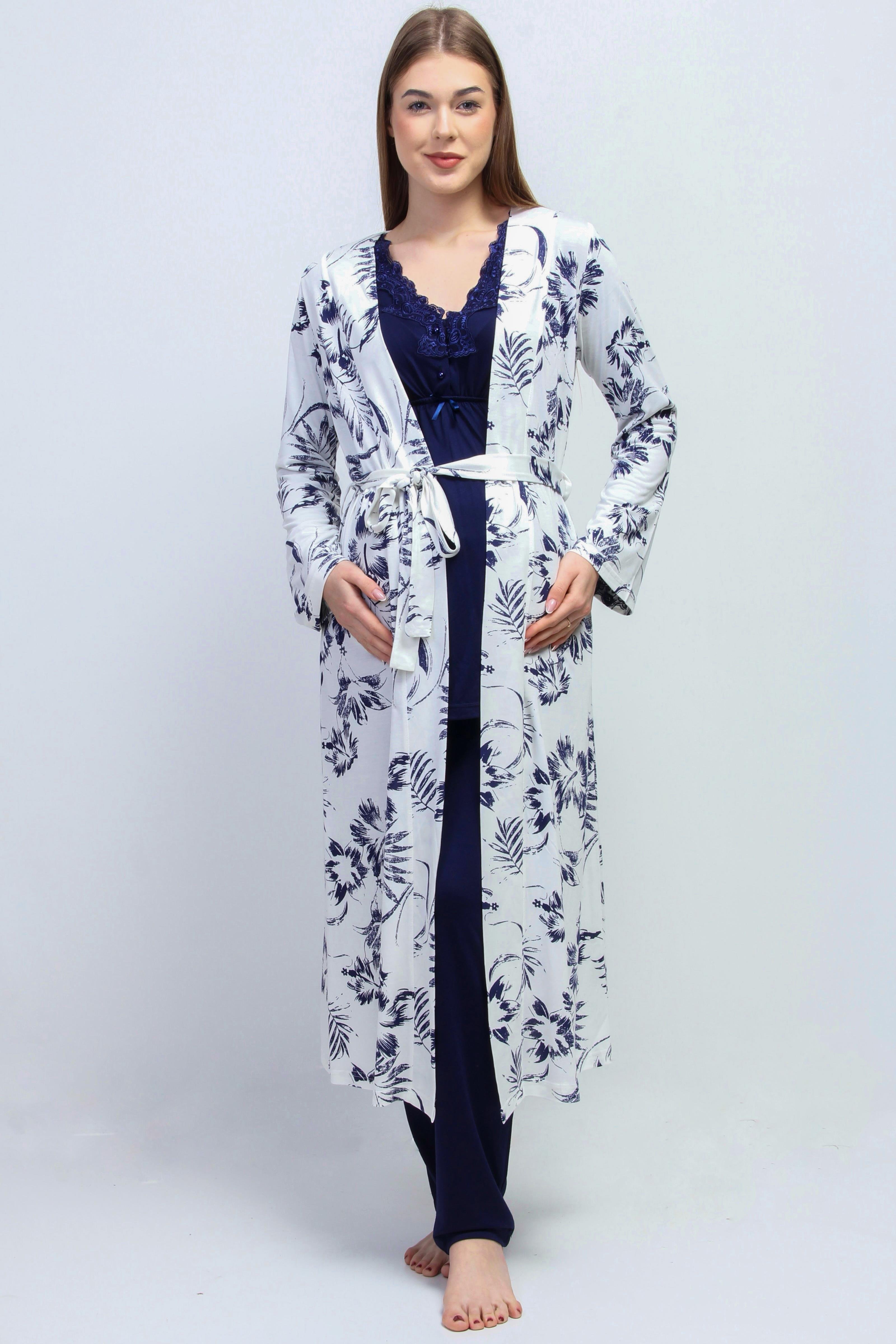 Effortt 28096 Lacivert Hamile Lohusa Set