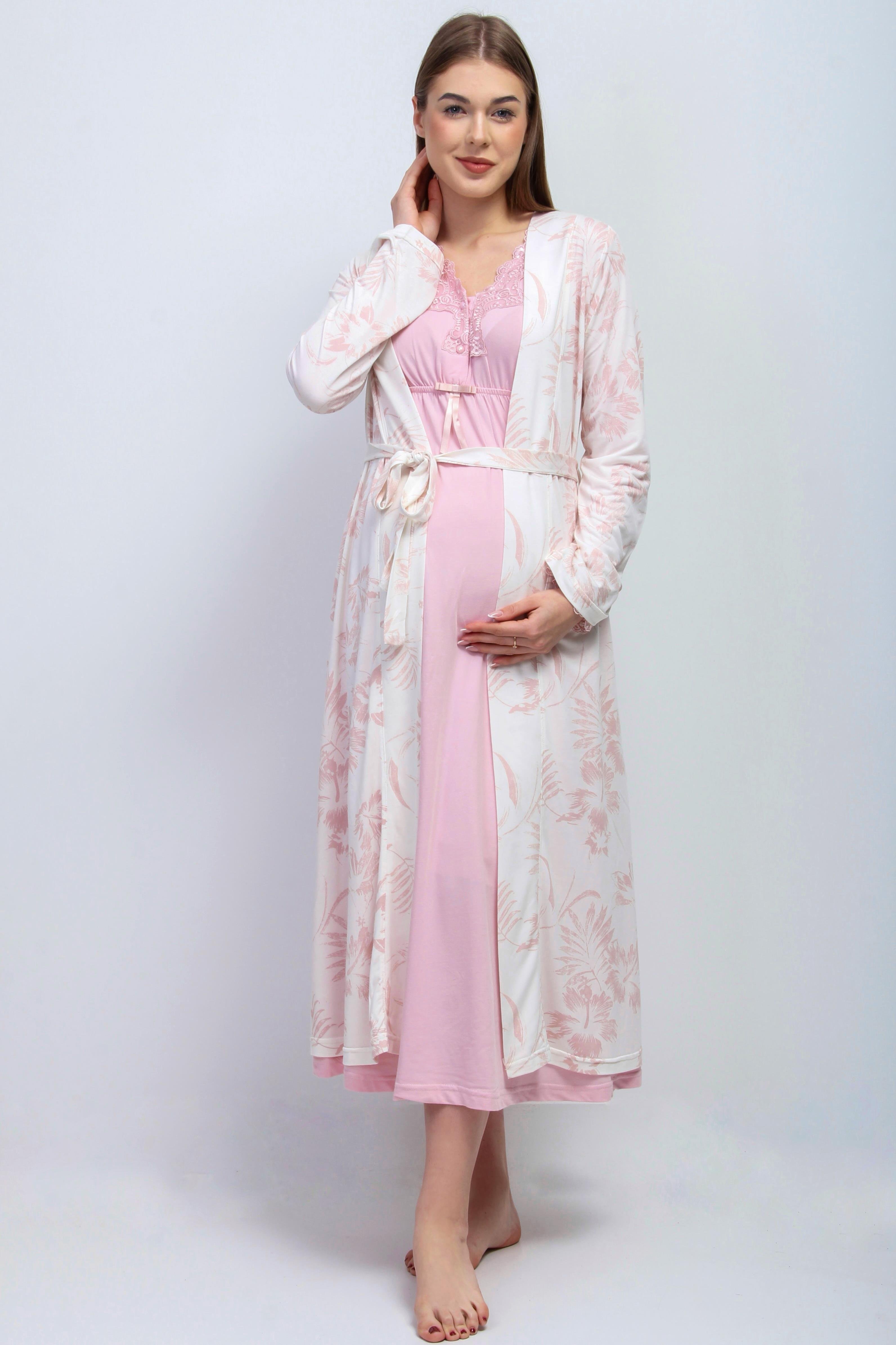 Effortt 28096 Pembe Hamile Lohusa Set